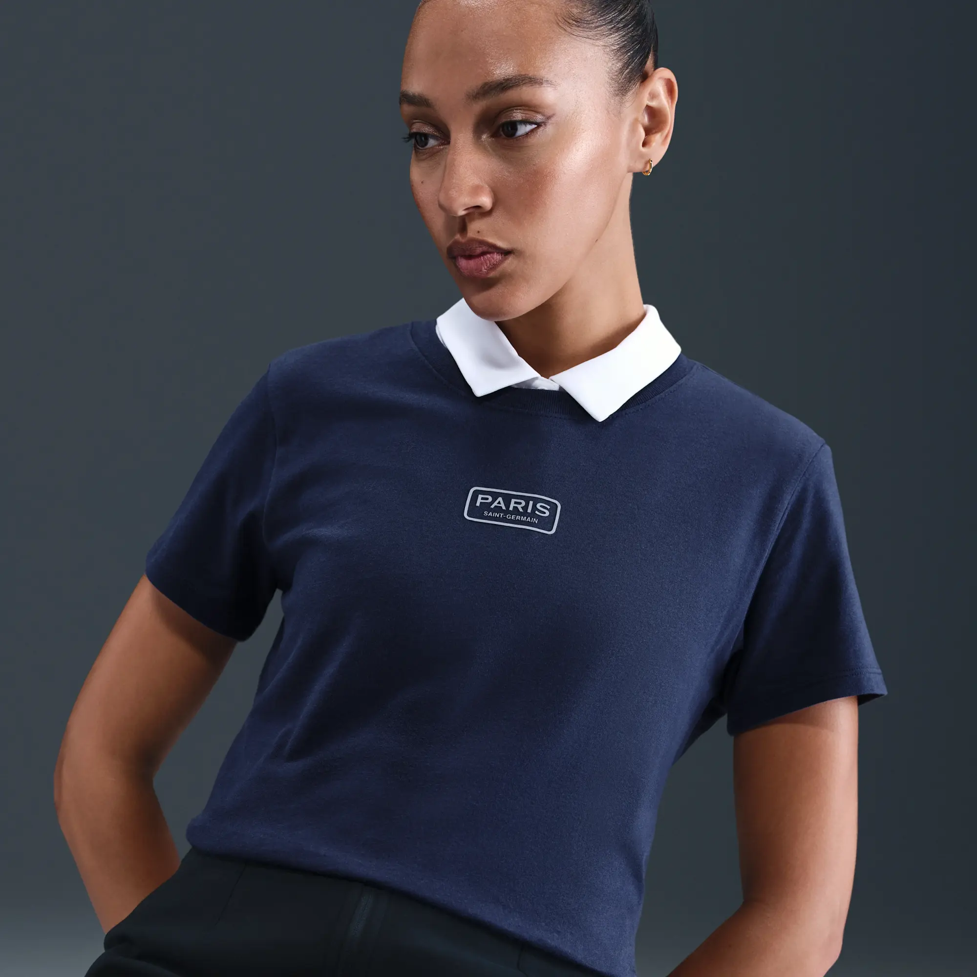 Paris Saint-Germain Women's Nike Football T-Shirt - Blue