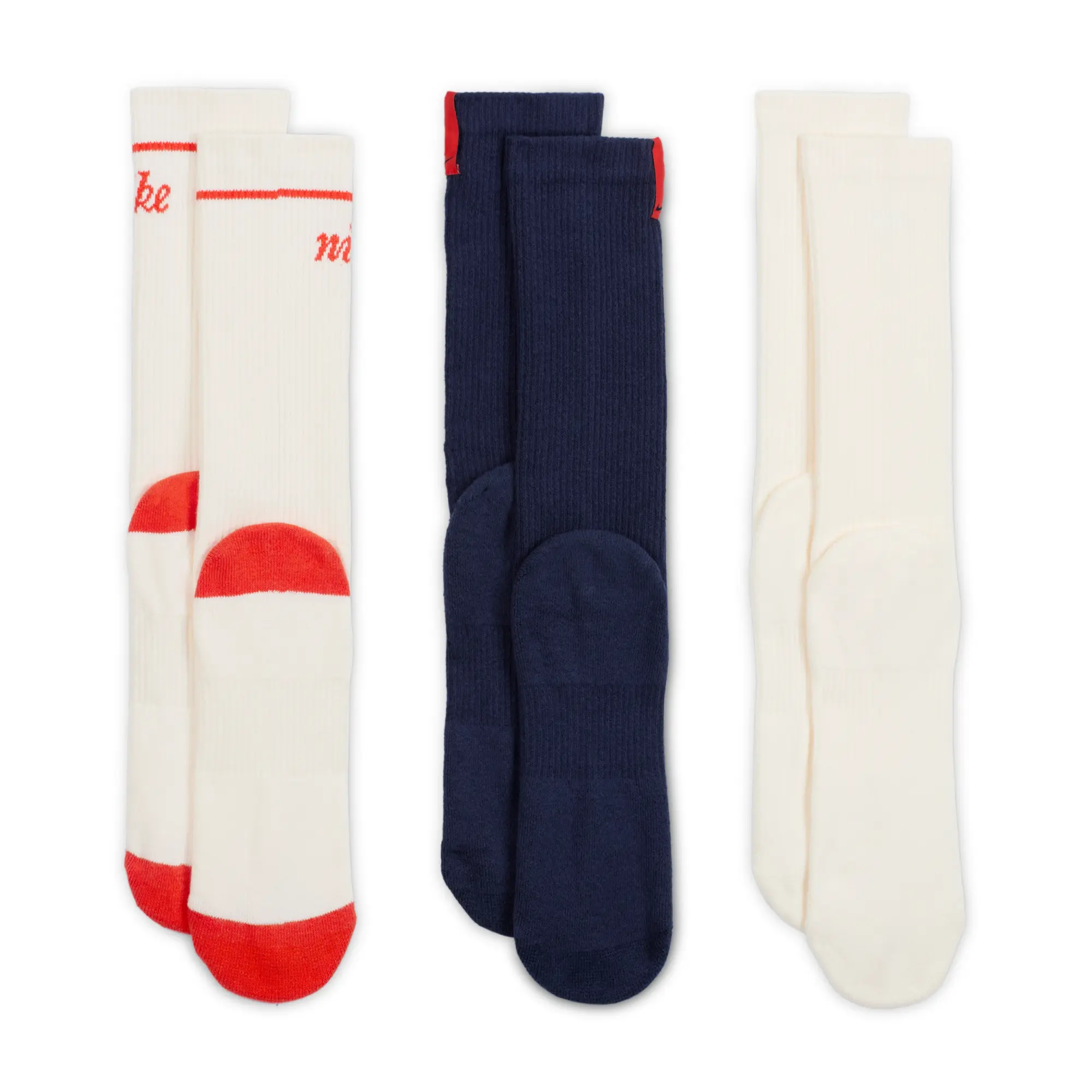 Nike Everyday Plus Cushioned Crew Socks - Multi-Colour