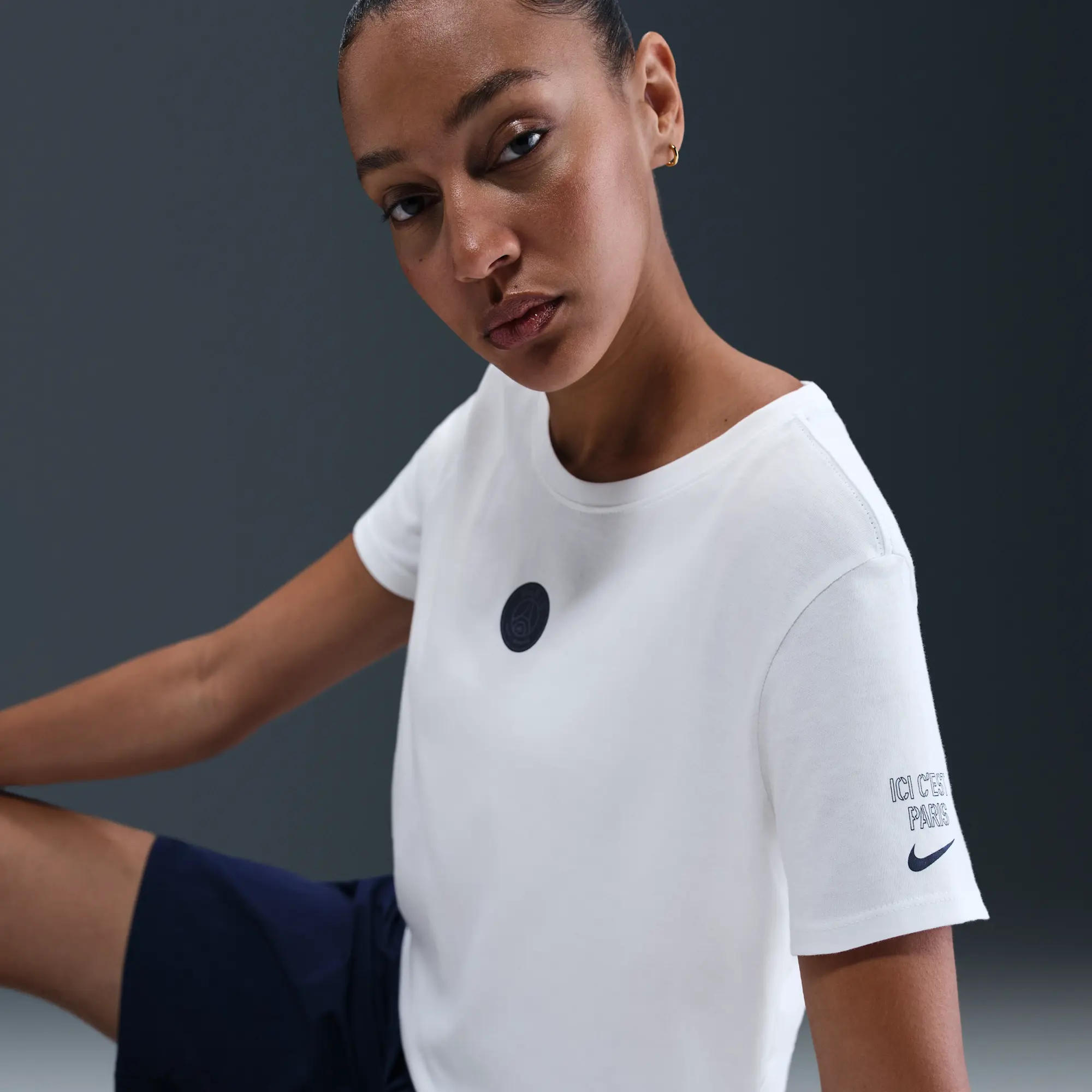 Paris Saint-Germain Women's Nike Football T-Shirt - White