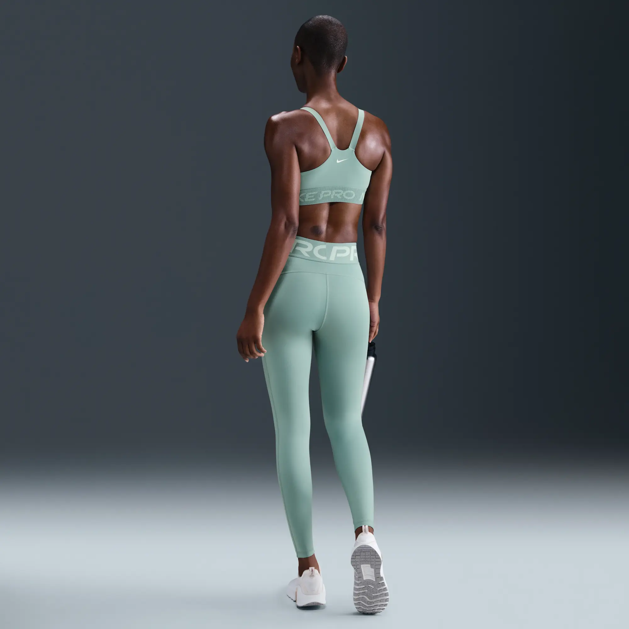 Nike Pro Sculpt Women's High-Waisted Full-Length Leggings - Green - Recycled Polyester