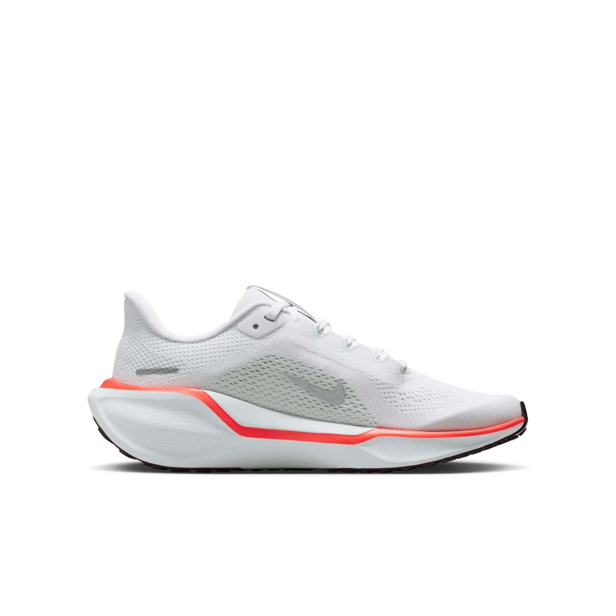 Nike Pegasus 41 Older Kids' Road Running Shoes - White - Recycled Content Minimum
