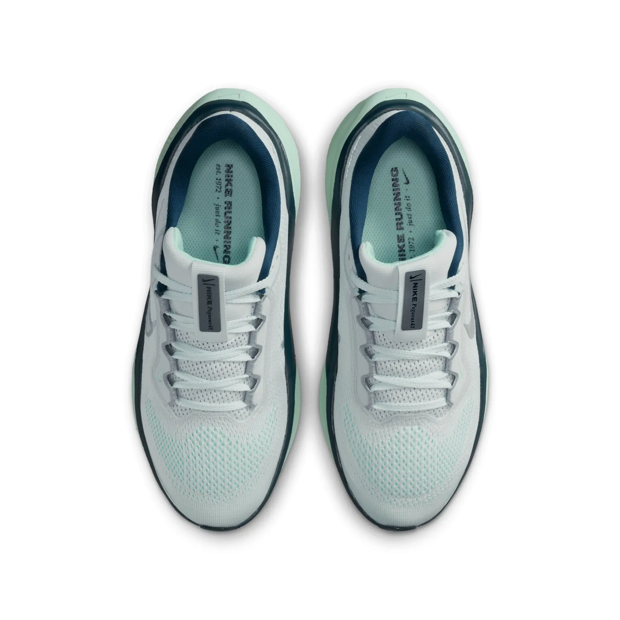 Nike Pegasus 41 Older Kids' Road Running Shoes - Blue - Recycled Content Minimum