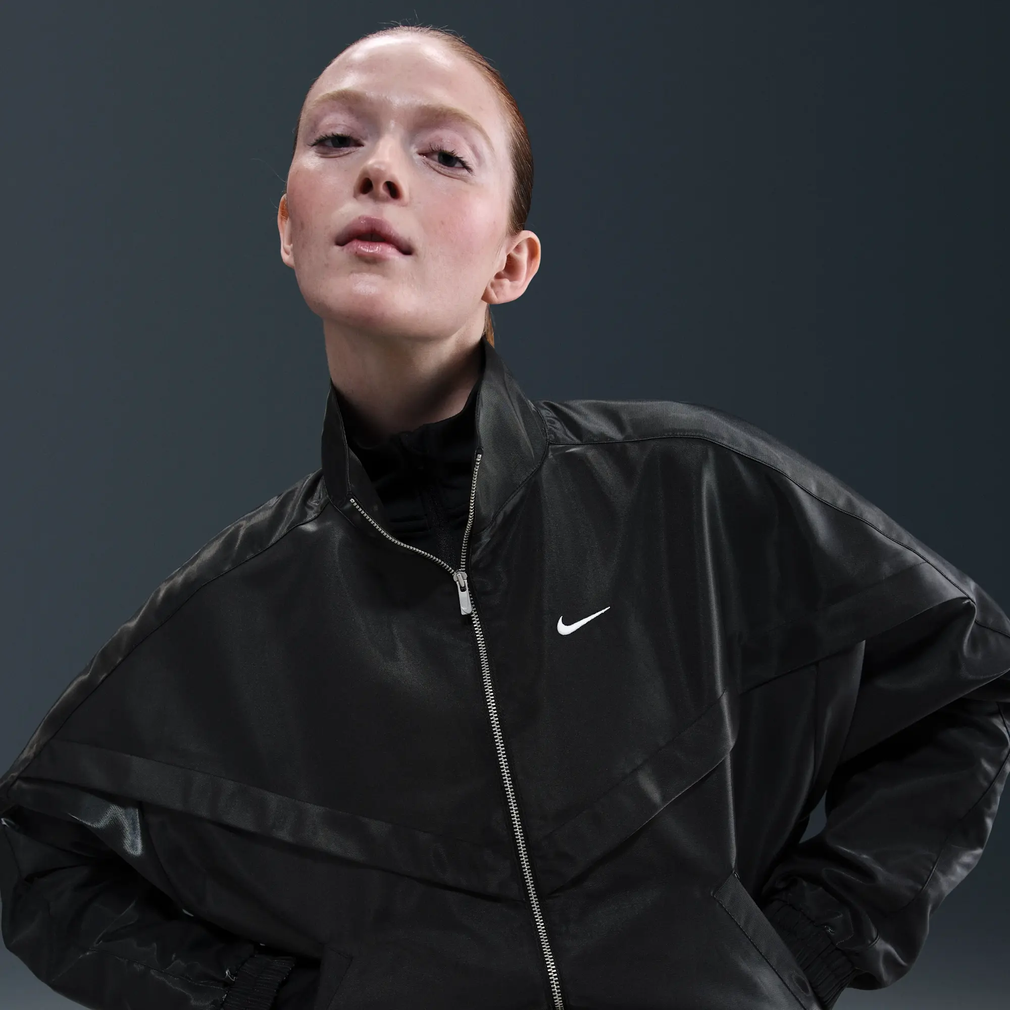Nike Sportswear Windrunner Women's Jacket - Black - Sustainable Materials
