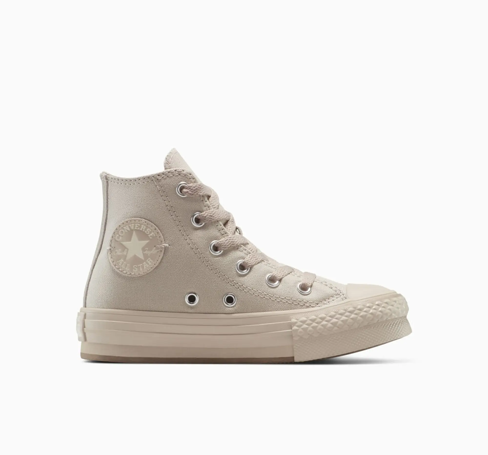 Converse Chuck Taylor All Star EVA Lift Monochrome Platform - Beige