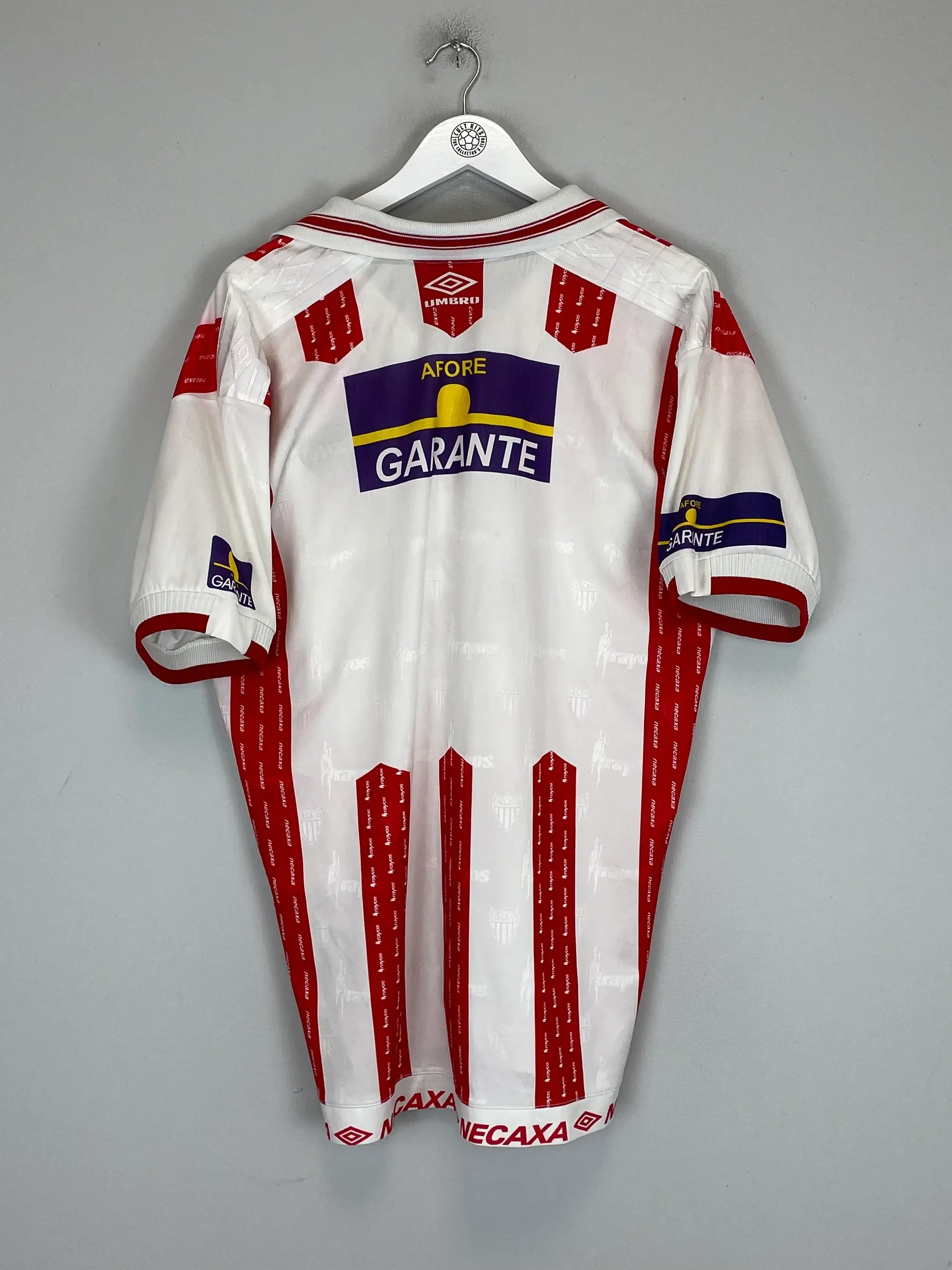 1999/00 NECAXA HOME SHIRT (XL) UMBRO | Cult Kits