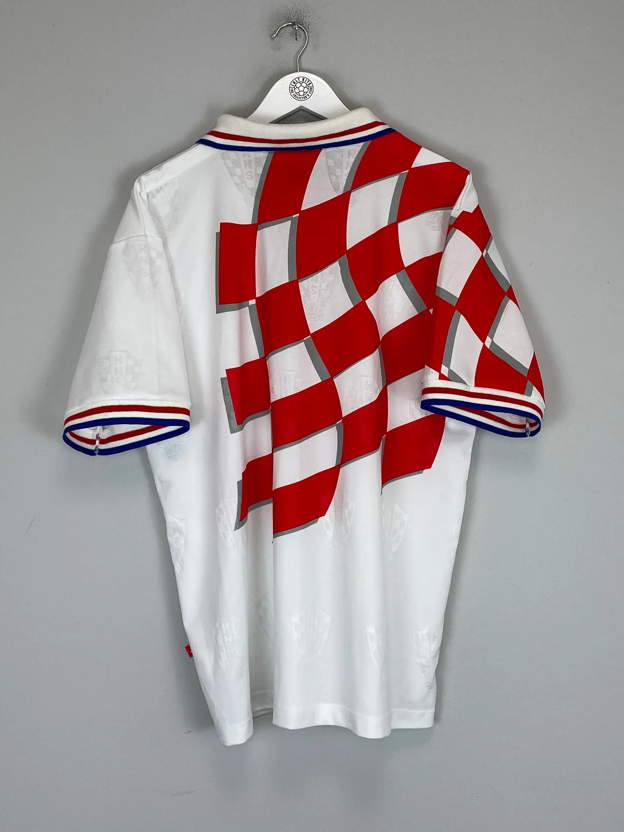 1998/01 CROATIA HOME SHIRT (XL) LOTTO | Cult Kits