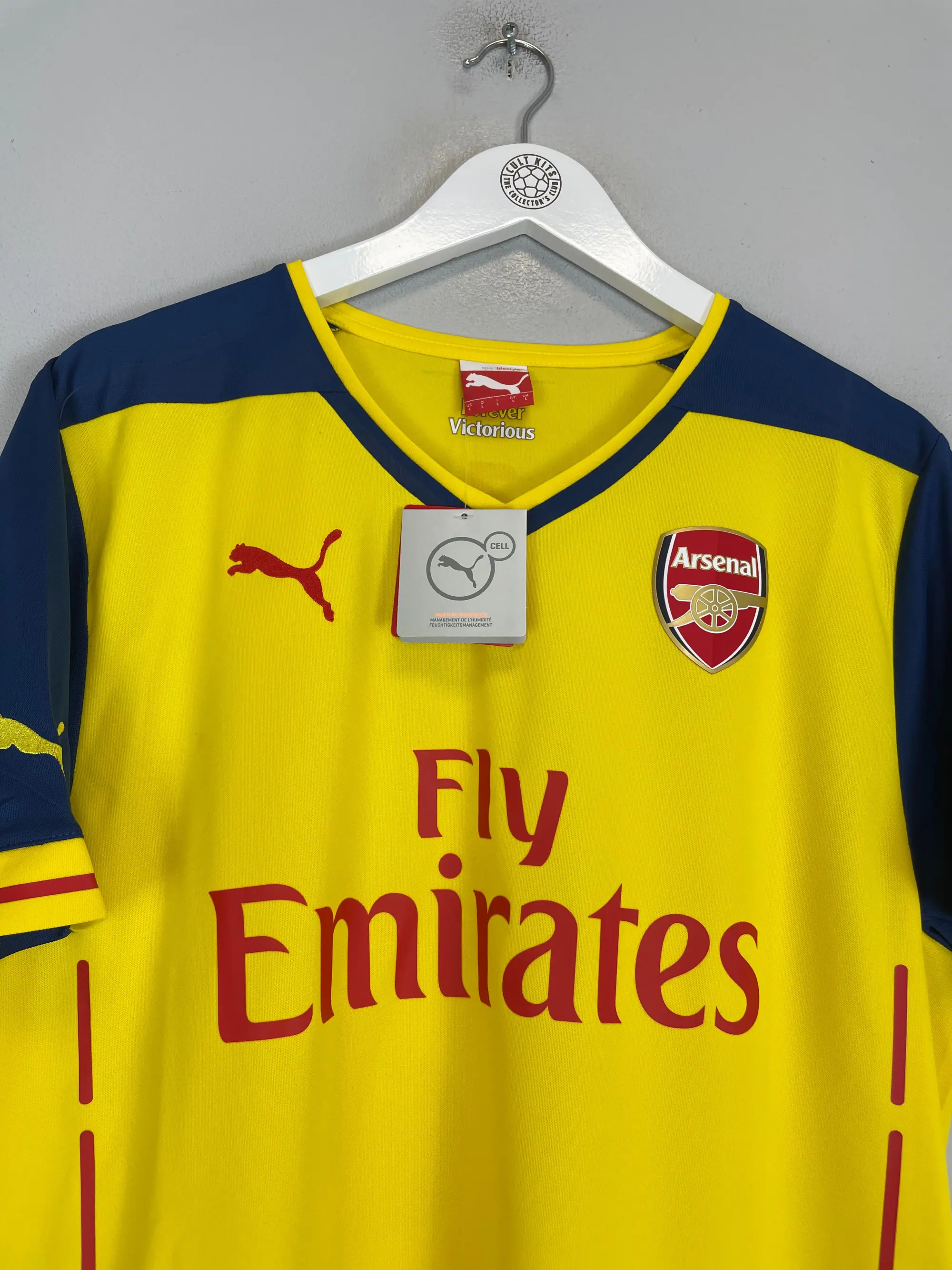 2014/15 ARSENAL CAZORLA #19 *BNWT* AWAY SHIRT (L) PUMA | Cult Kits