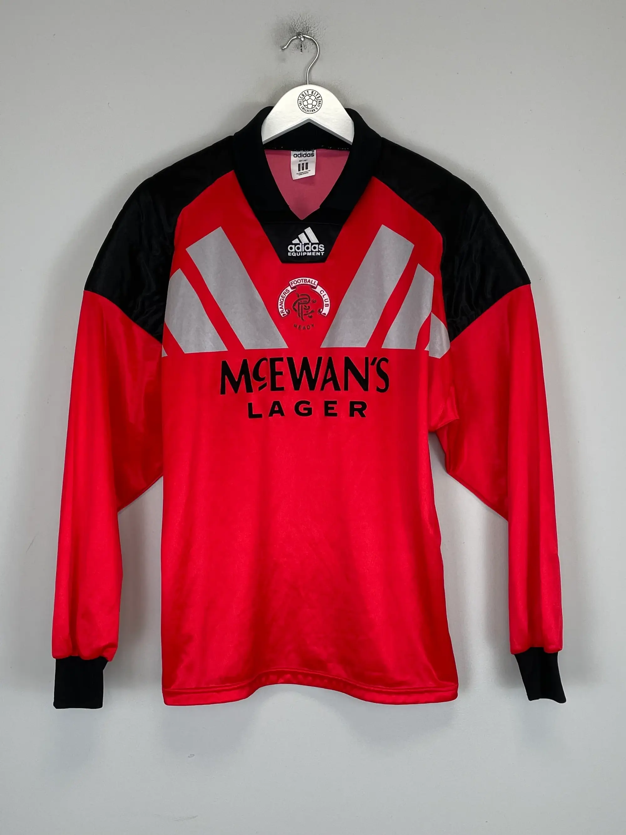 1992/94 RANGERS GK SHIRT (M) ADIDAS | Cult Kits