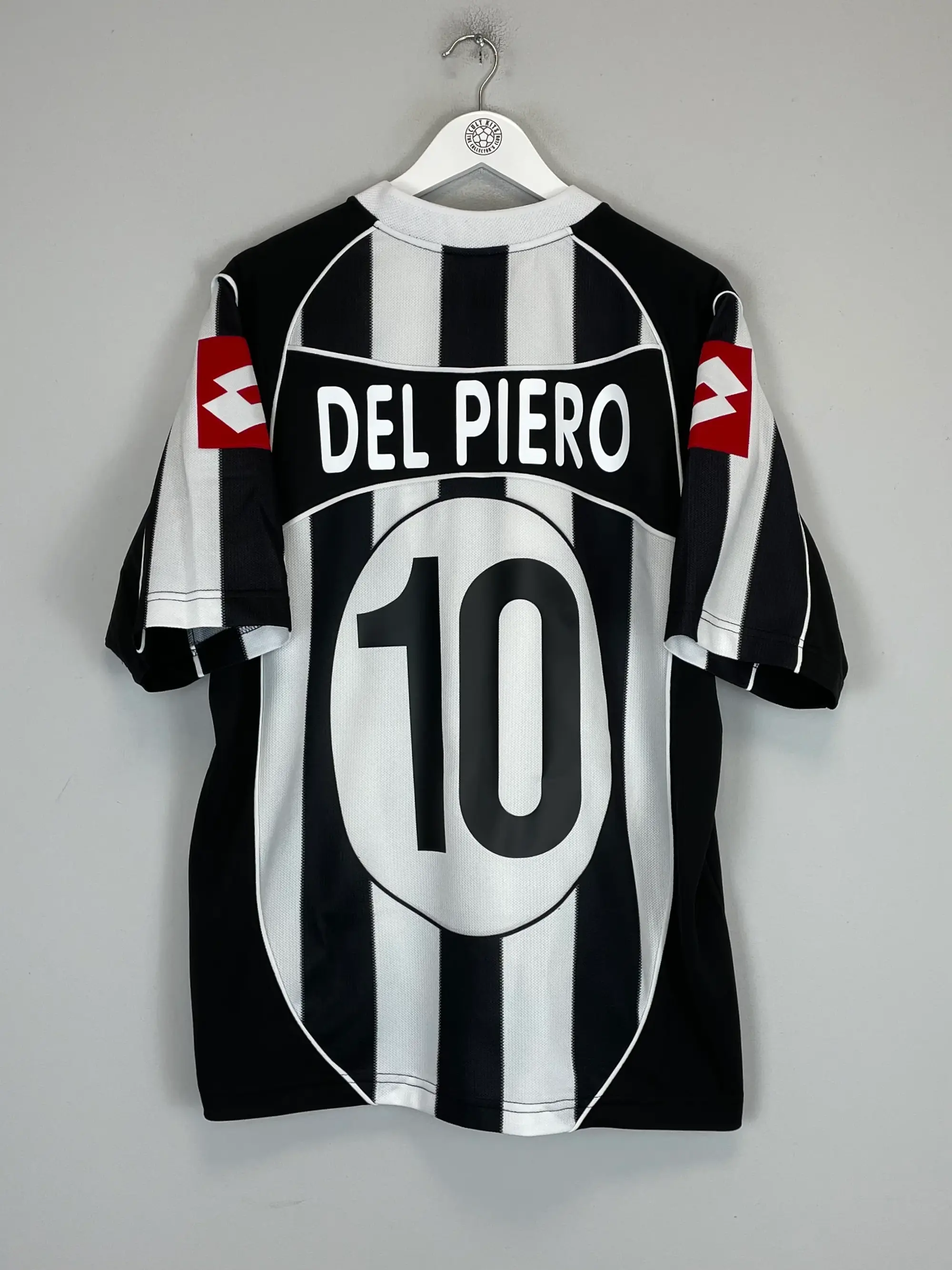 2002/03 JUVENTUS DEL PIERO #10 HOME SHIRT (XL) LOTTO | Cult Kits