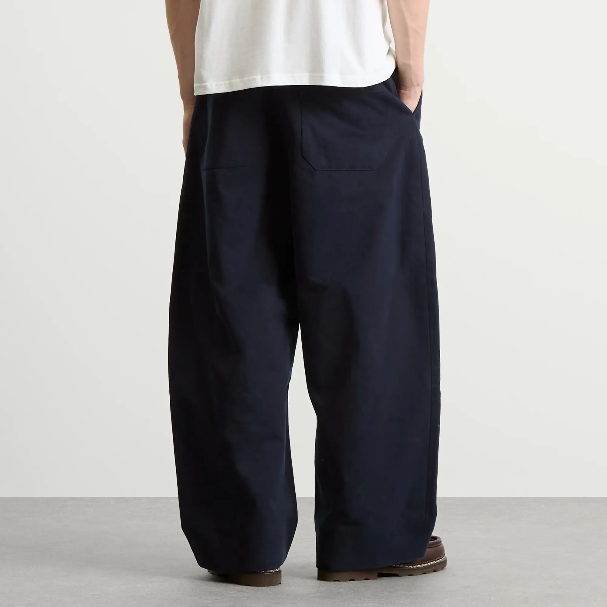 Studio Nicholson Men's Sorte Pant Darkest Navy