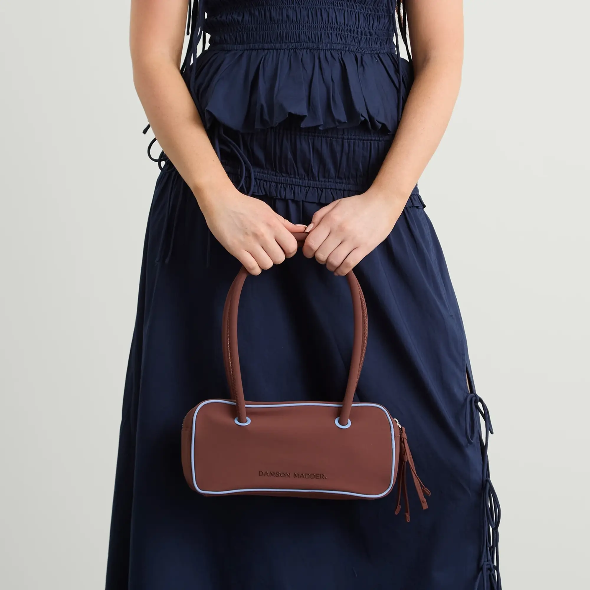 Damson Madder Women's Benny Mini Bowler Choc