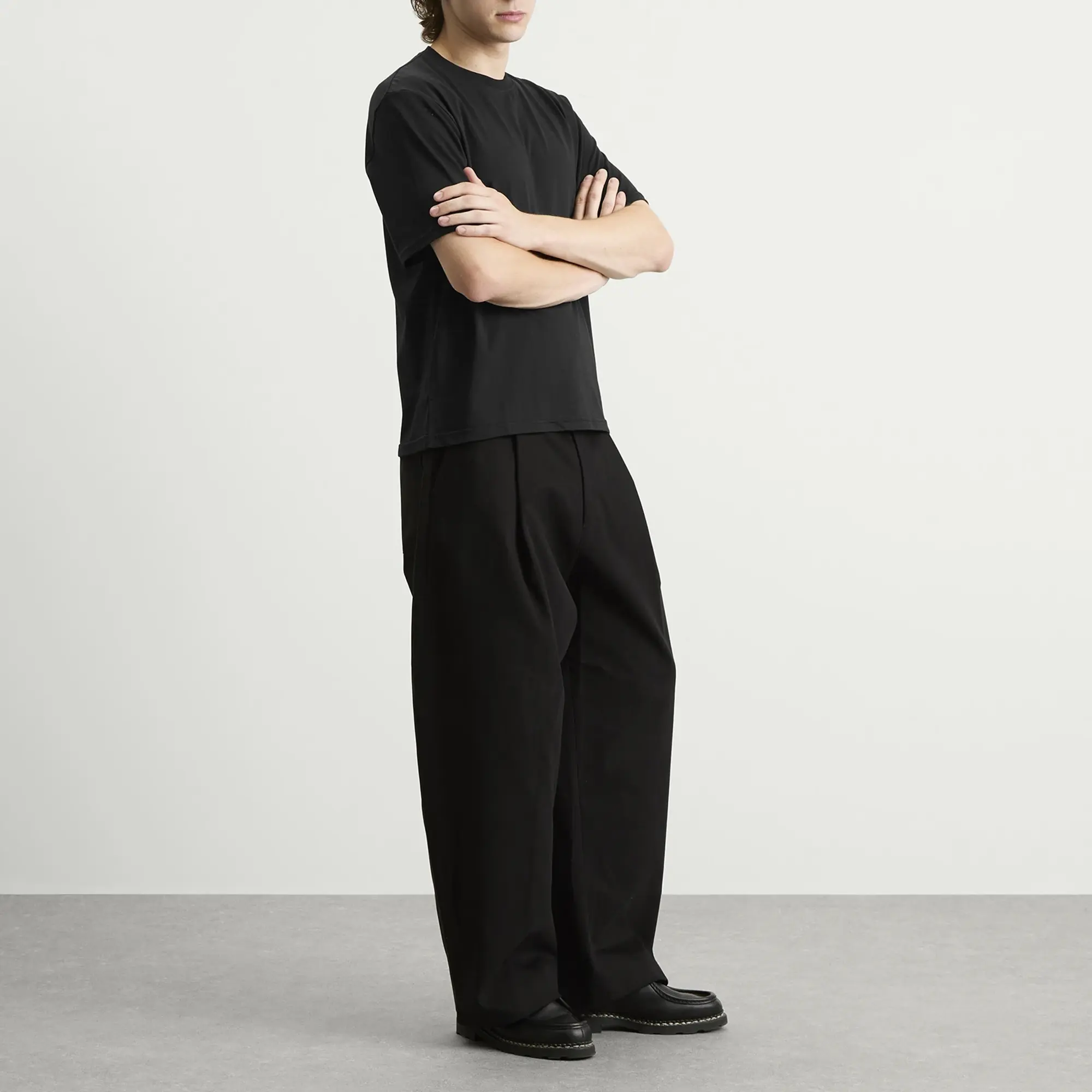 Studio Nicholson Men's Bric T-Shirt Black
