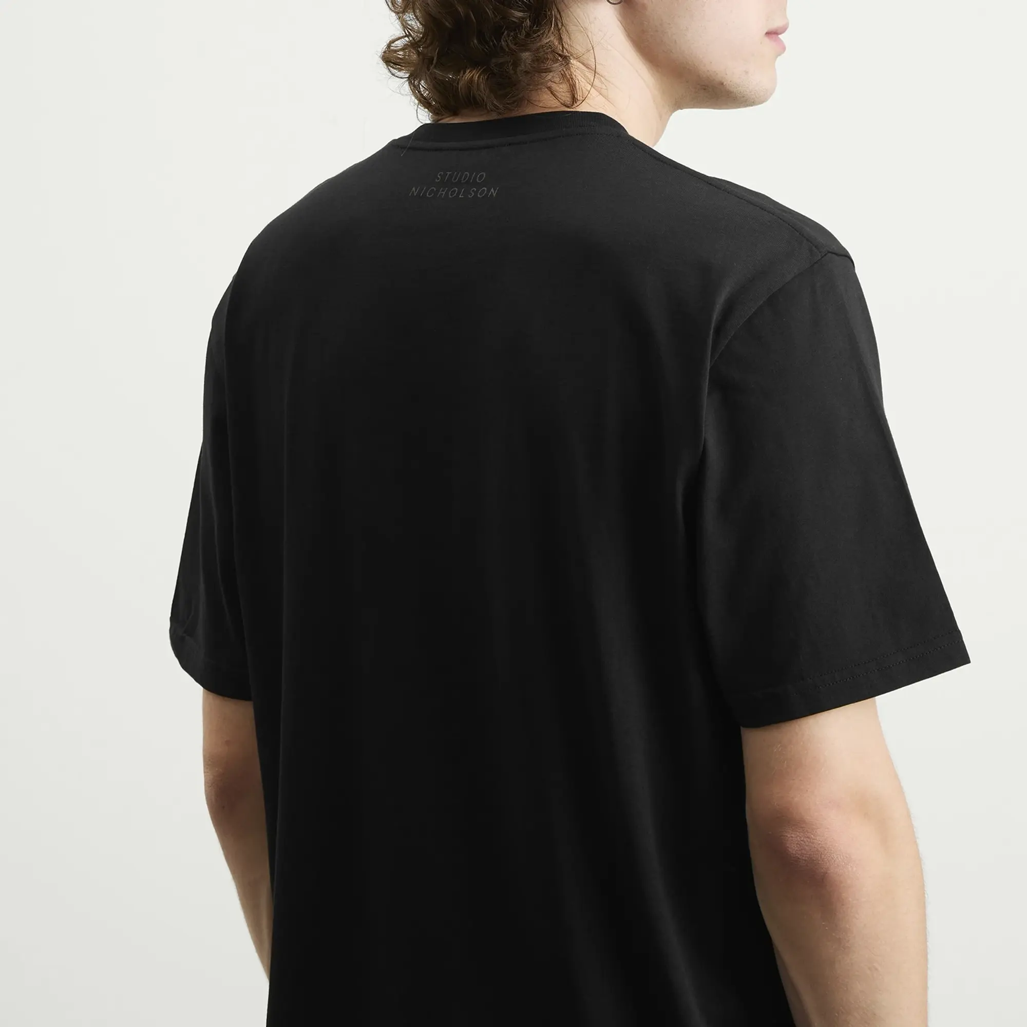 Studio Nicholson Men's Bric T-Shirt Black