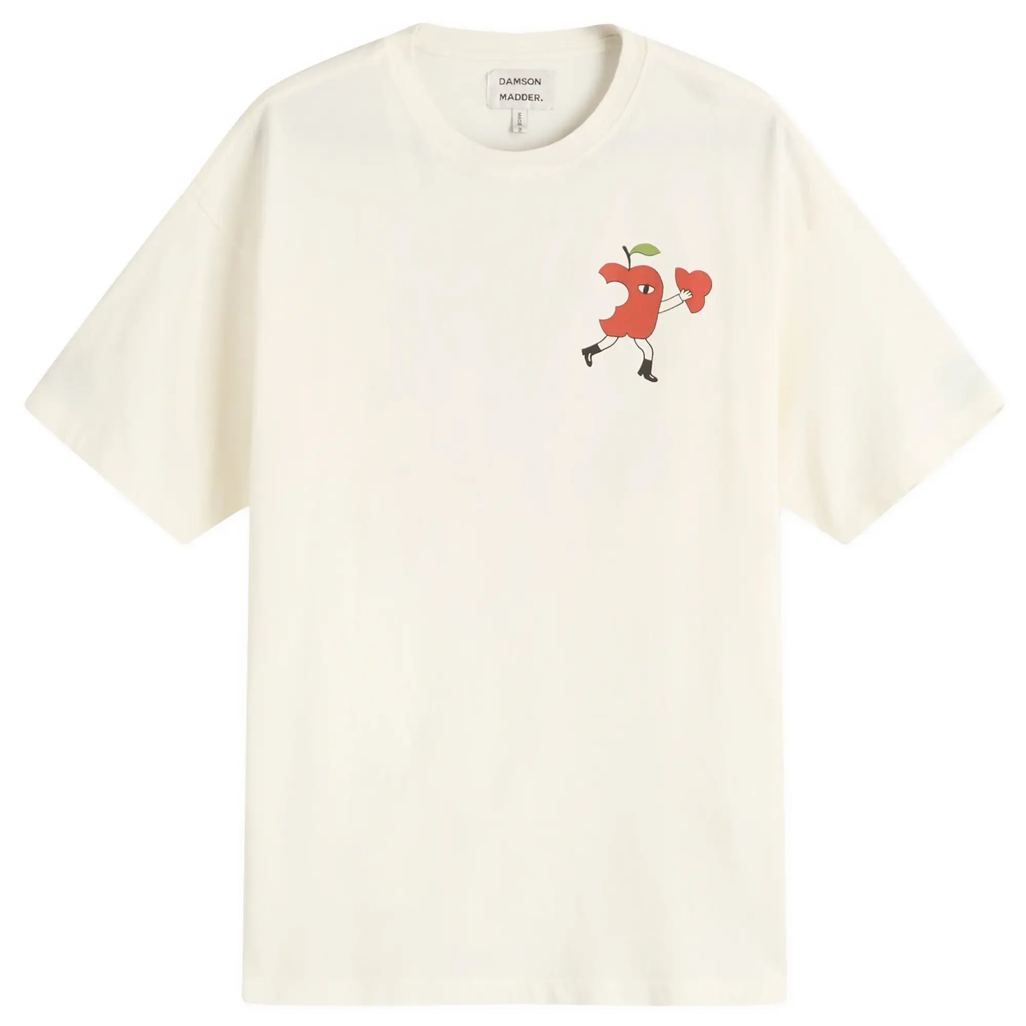 Damson Madder Women's Apple Peel Shirt Sleeve T-Shirt Ercu