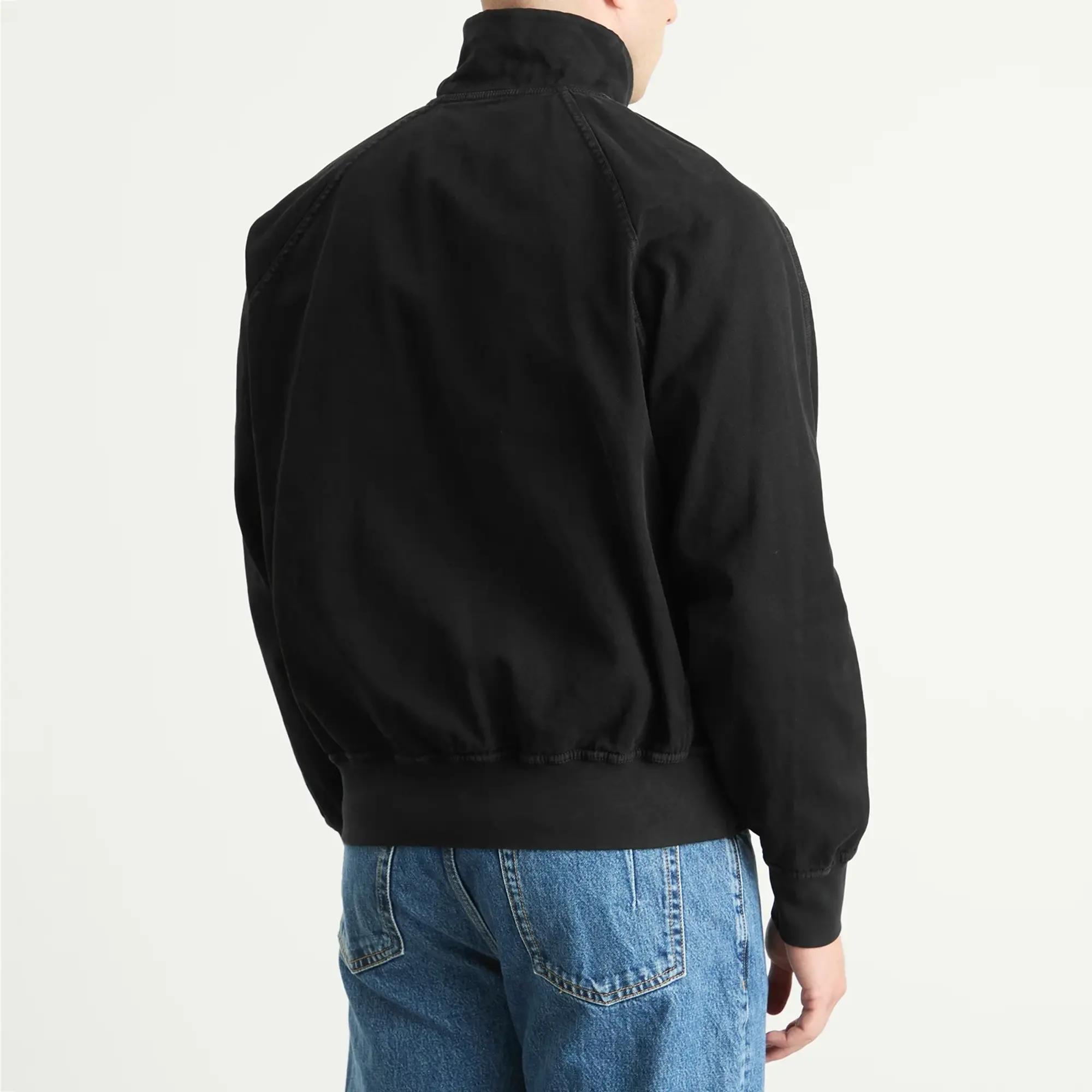 Stone Island Men's Old Effect Harrington Jacket Black