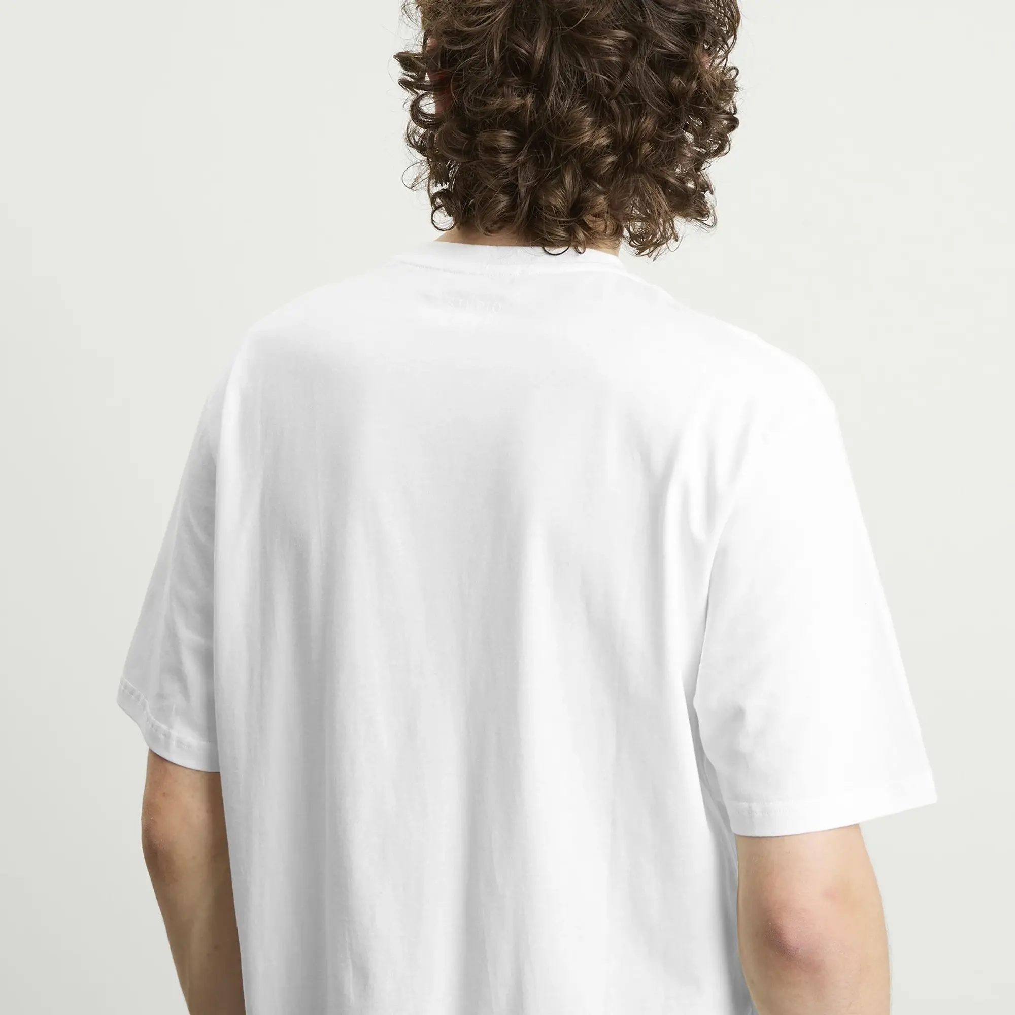 Studio Nicholson Men's Bric T-Shirt Off White