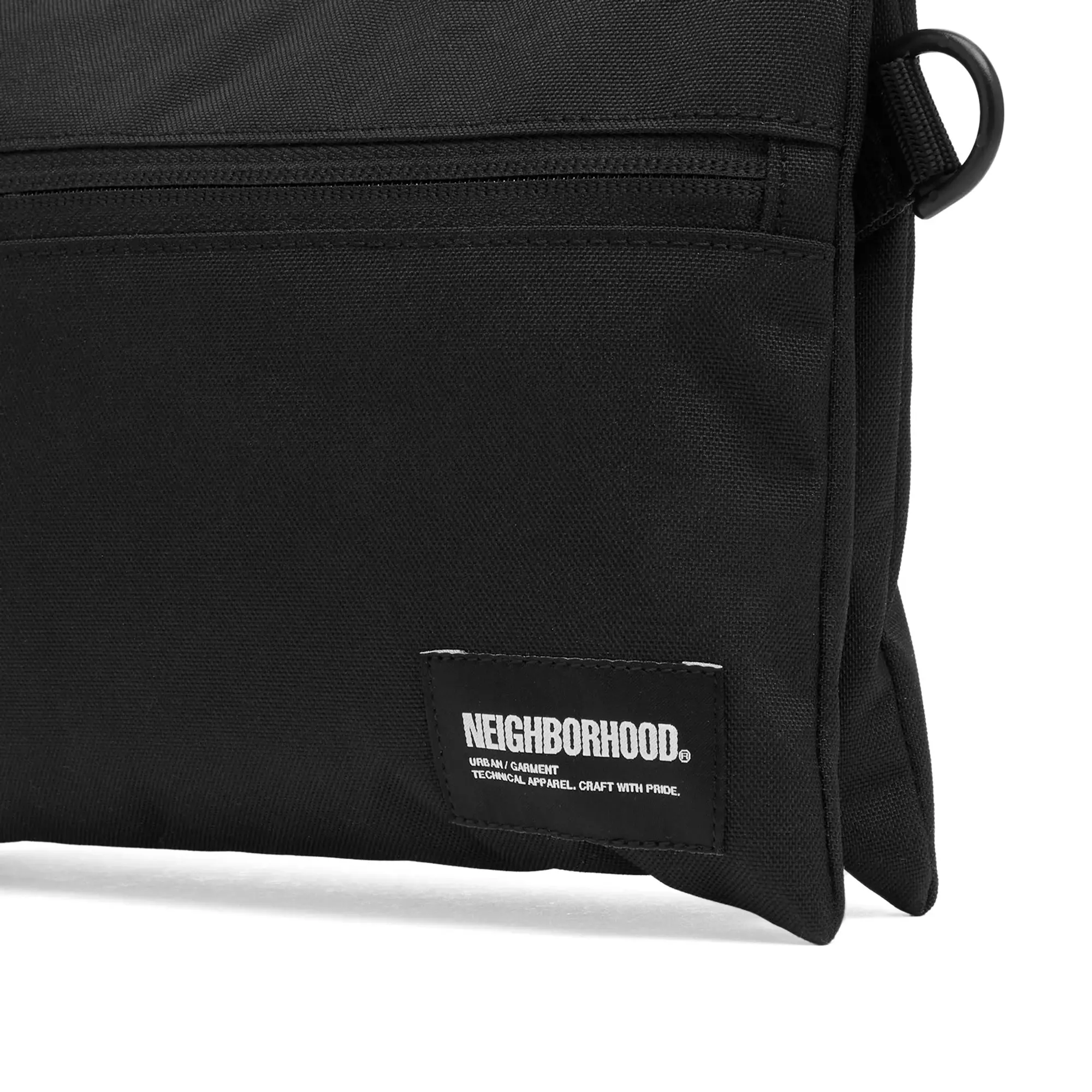 Neighborhood Men's Mini Rectangle Bag Black