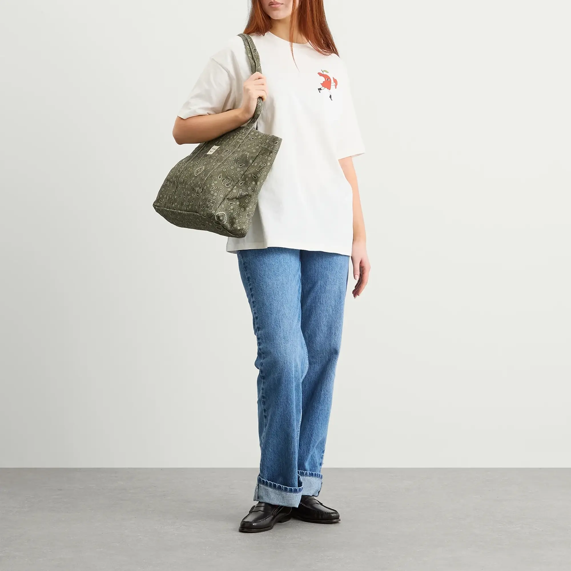 Damson Madder Women's DM Canvas Tote Olive