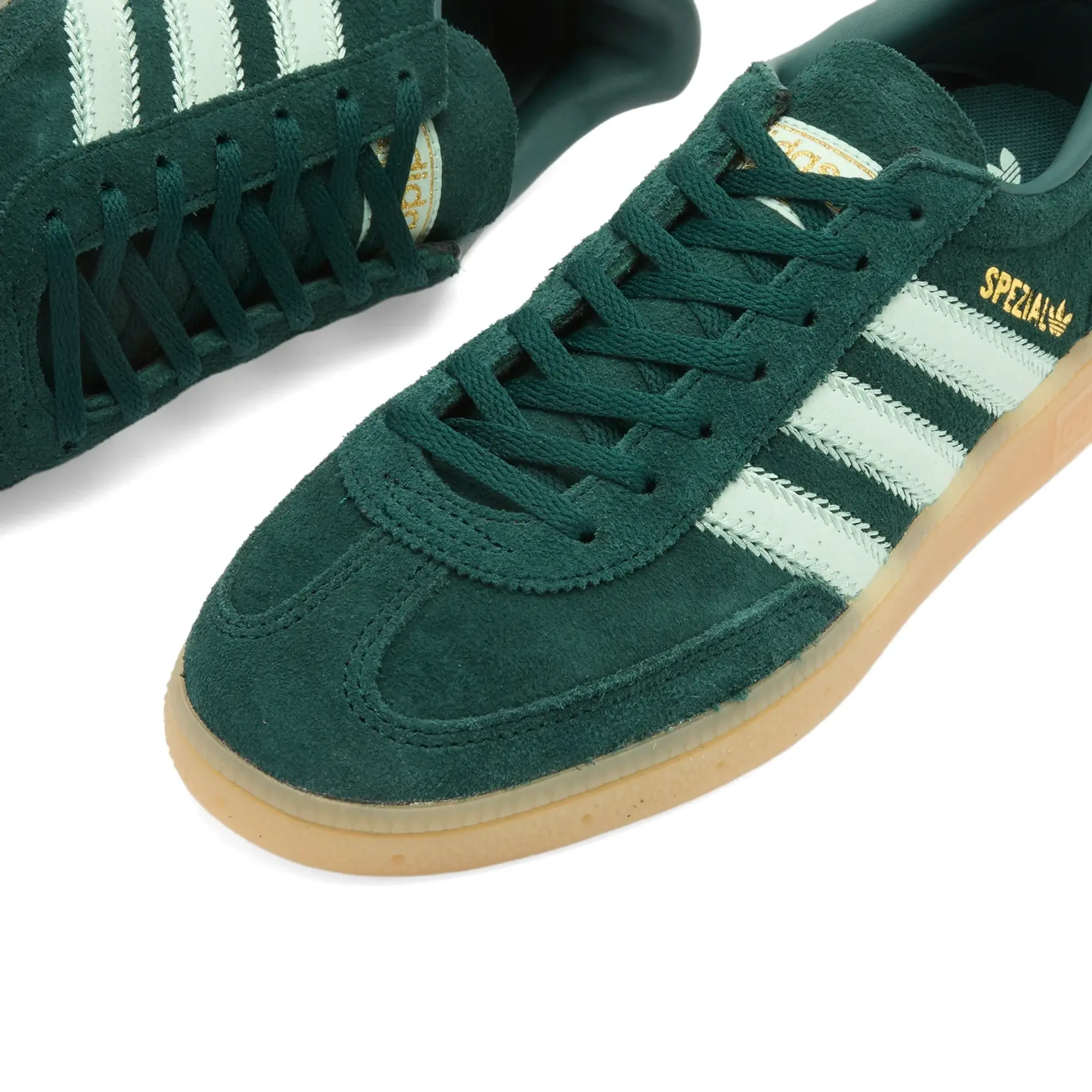 Adidas Women's Handball Spezial Sneaker Aurora Ivy/Ash Green/Gum