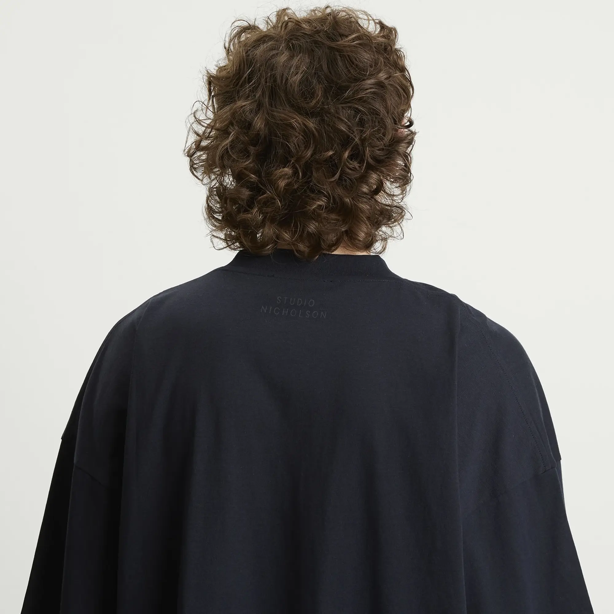 Studio Nicholson Men's Piu T-Shirt Darkest Navy
