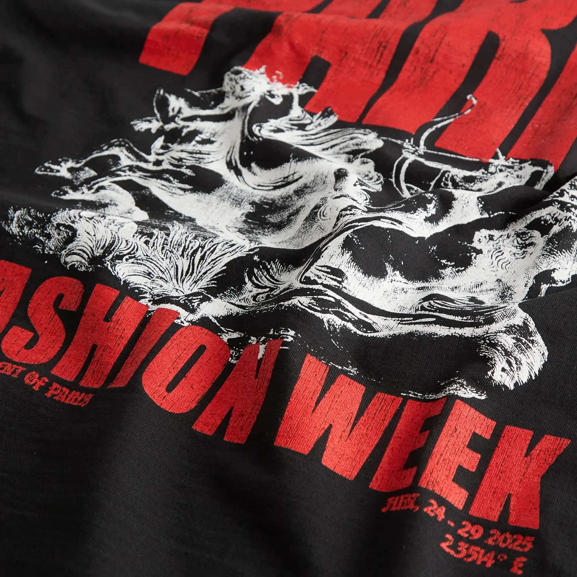 END. SS26 Paris Fashion Week T-Shirt Black