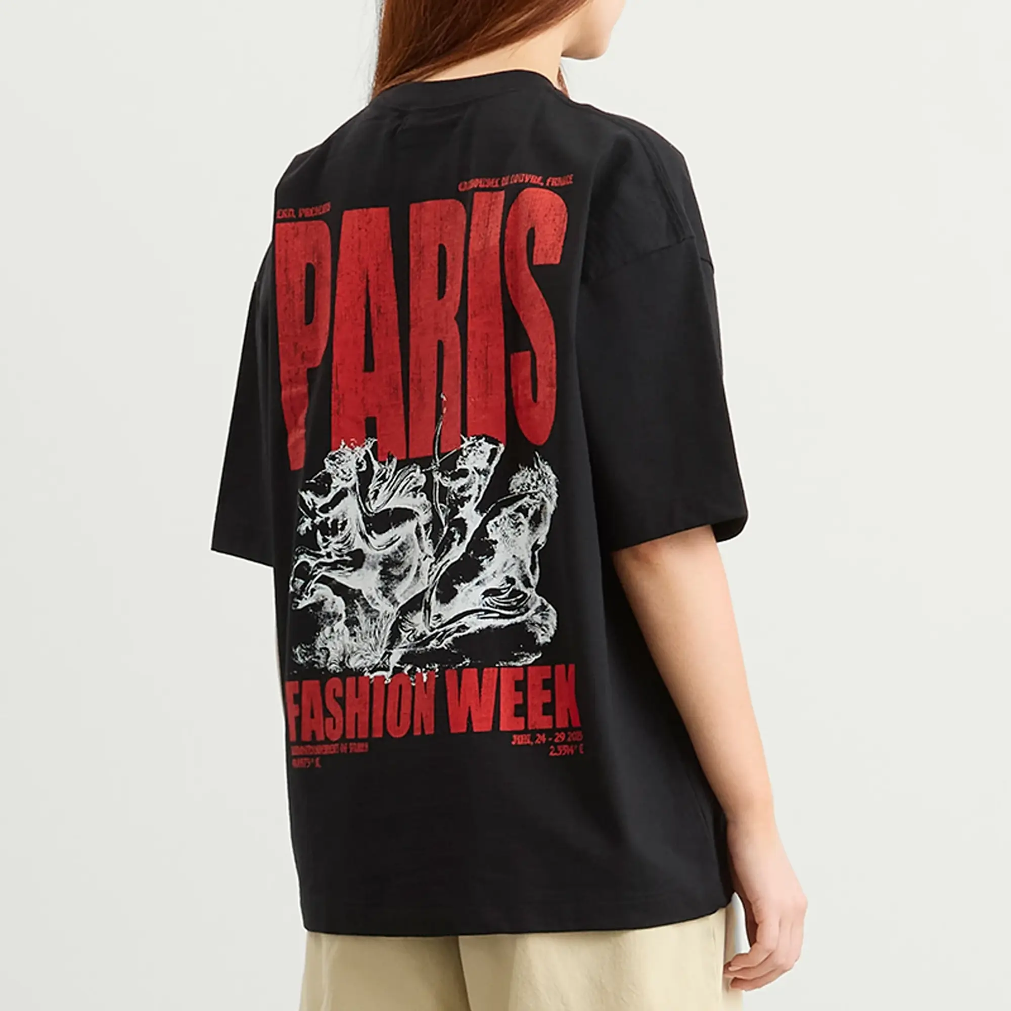 END. SS26 Paris Fashion Week T-Shirt Black