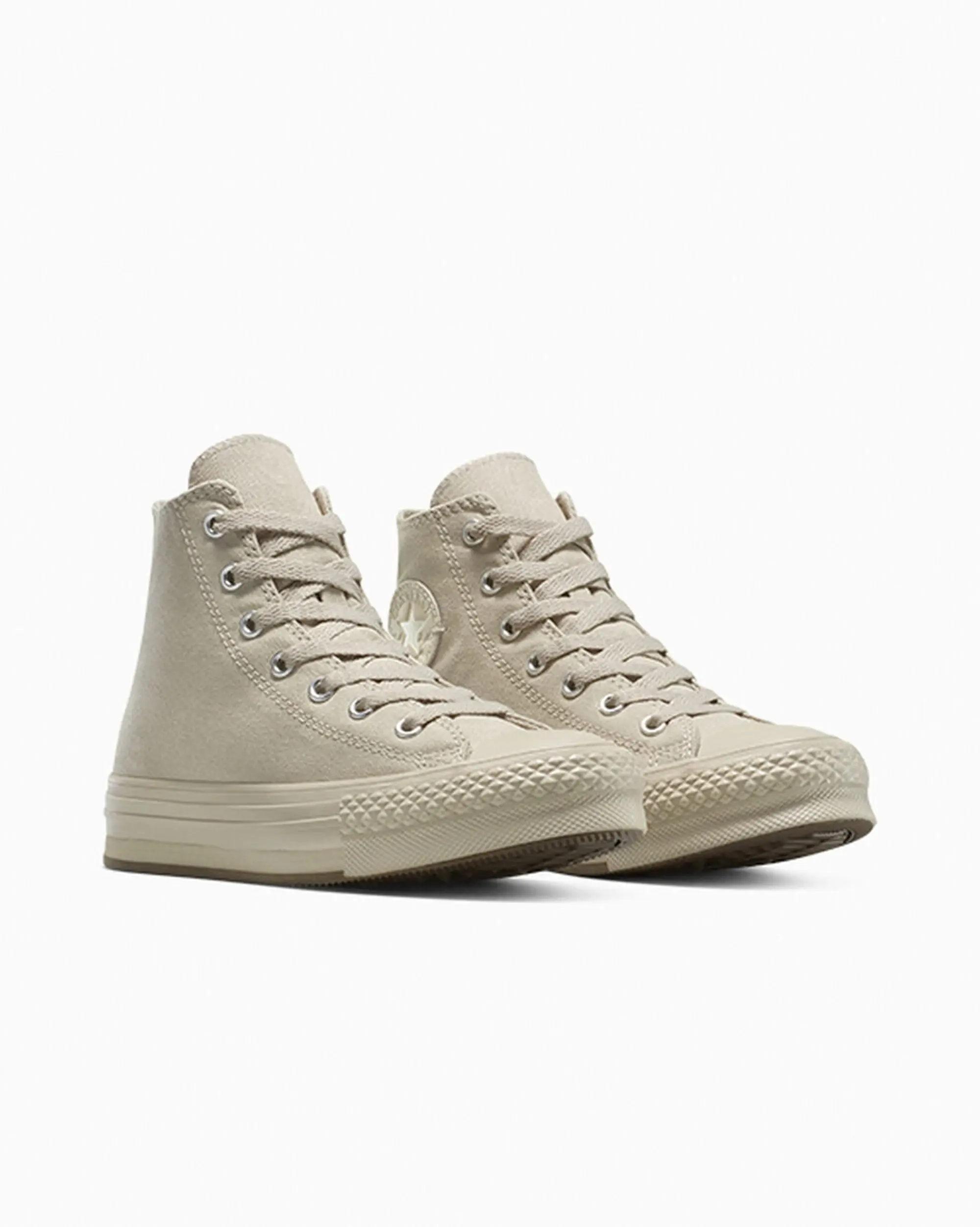 Converse Chuck Taylor All Star EVA Lift Monochrome Platform - Beige