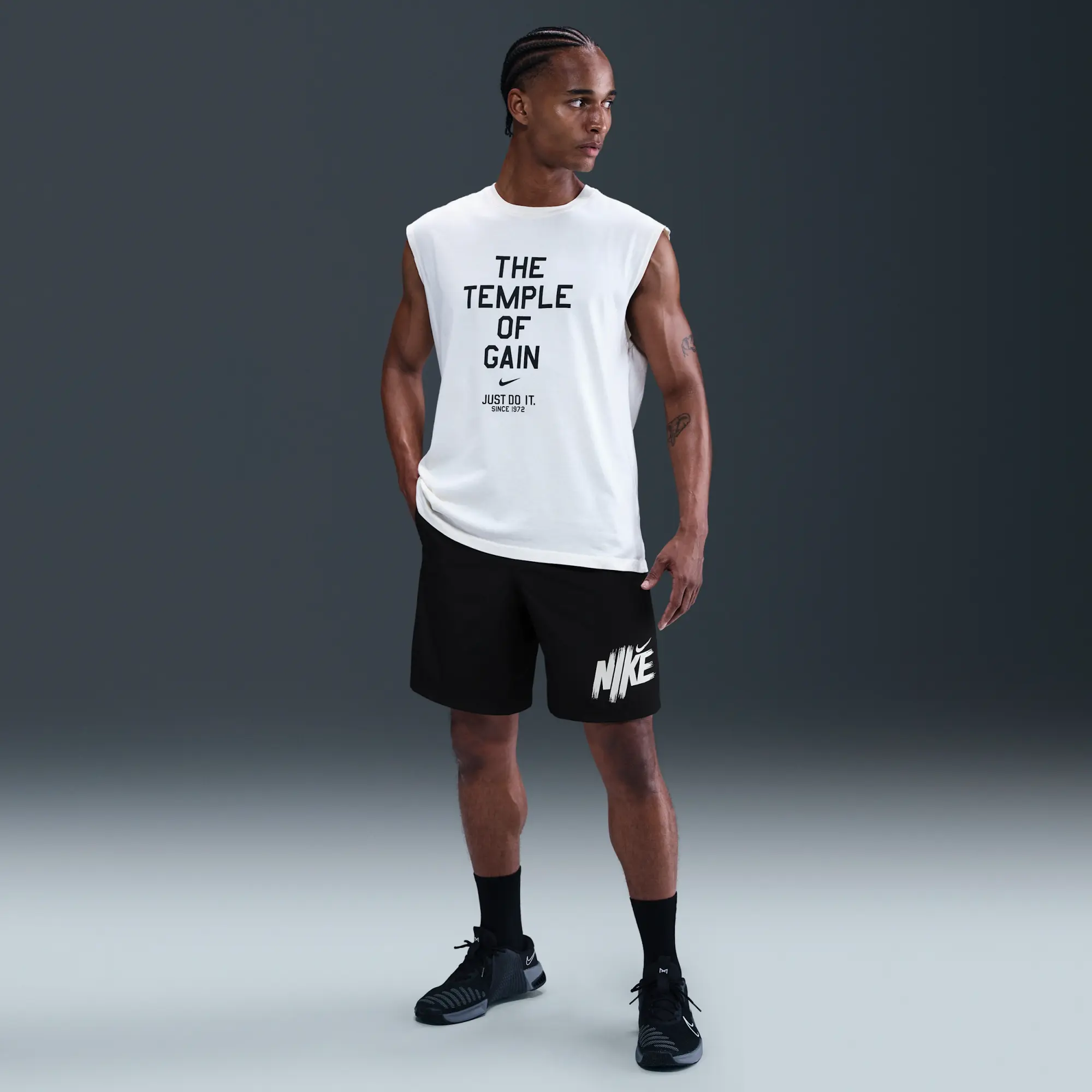 Nike Form Men's Dri-FIT 23cm (approx.) Unlined Versatile Shorts - Black - Polyester