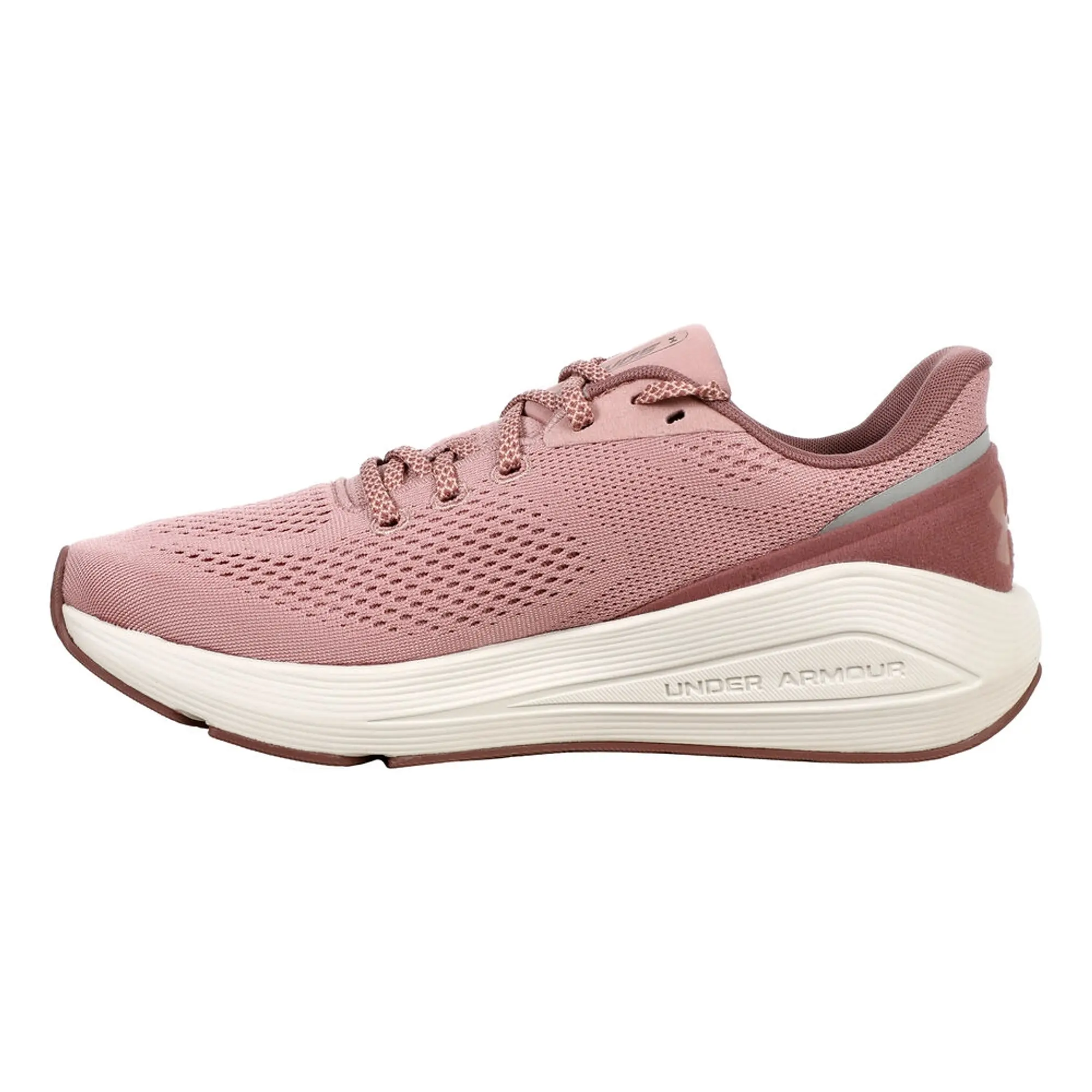 Under Armour Sonic 7 Neutral Running Shoe Women - Pink, Dark Red