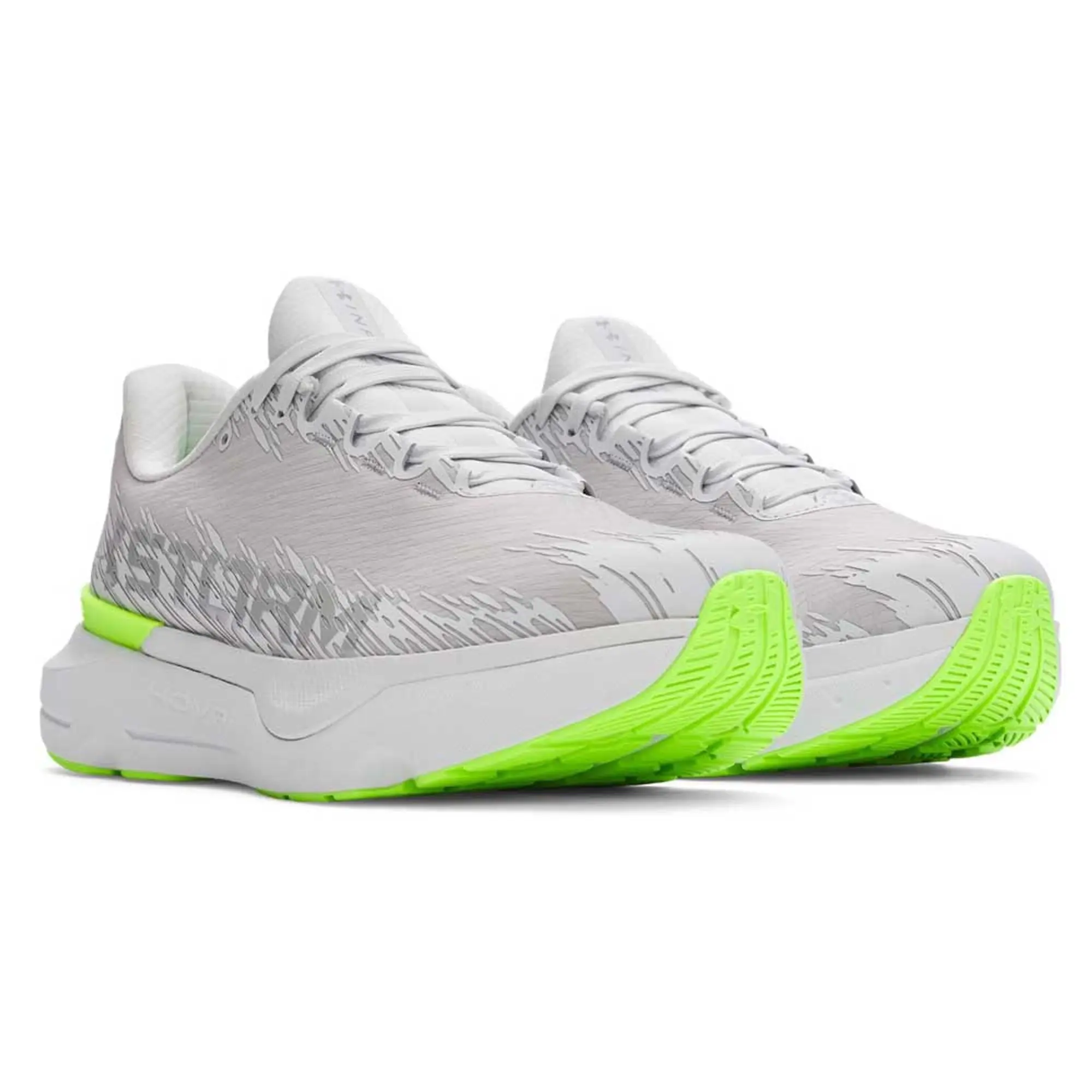 Under Armour  Infinite Pro 2 Storm Unisex Running Shoes Distant Gray / Mod Gray / Hyper Green 9.5