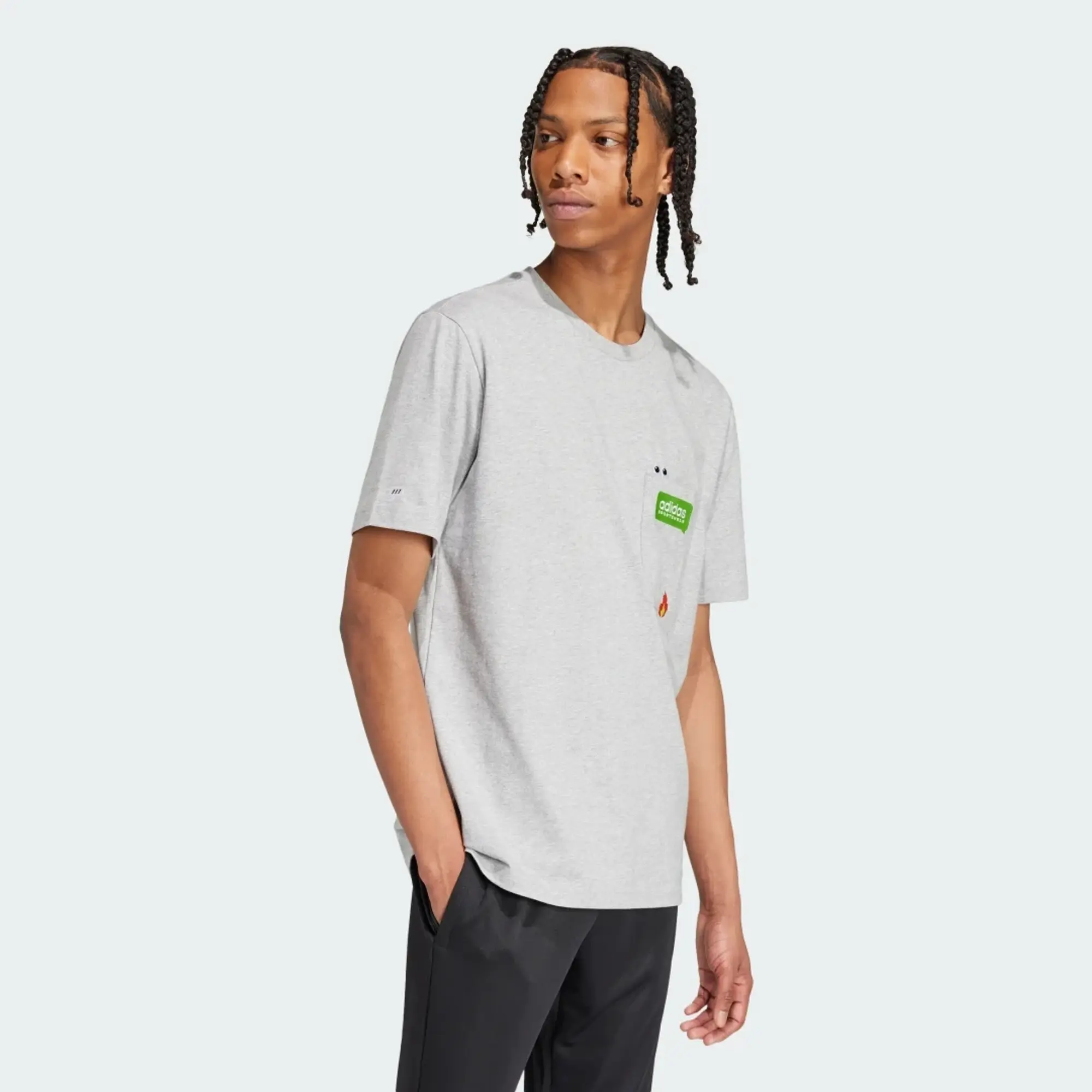 adidas Remoji Pocket Graphic T-Shirt