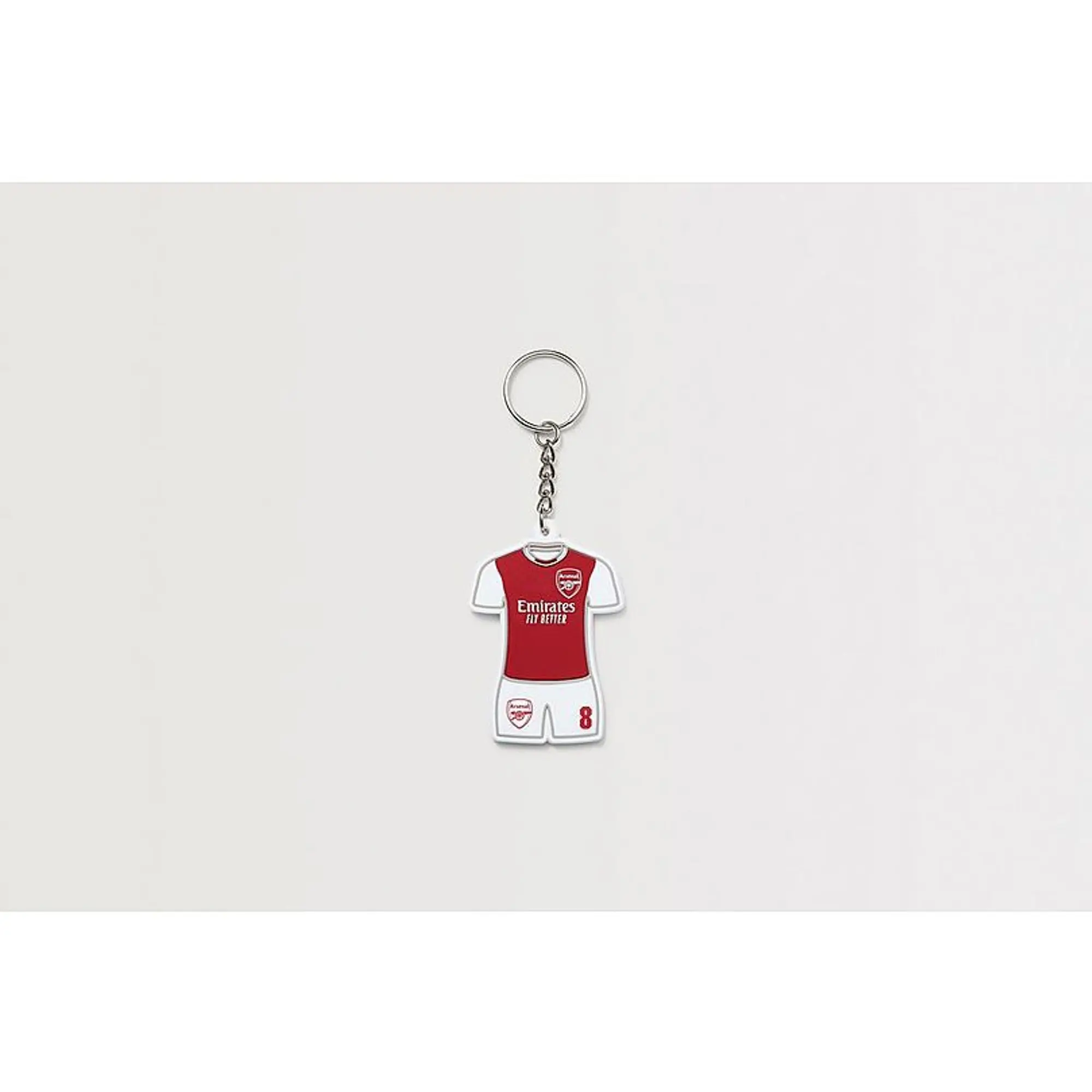 Arsenal Odegaard Keyring, Multicolor