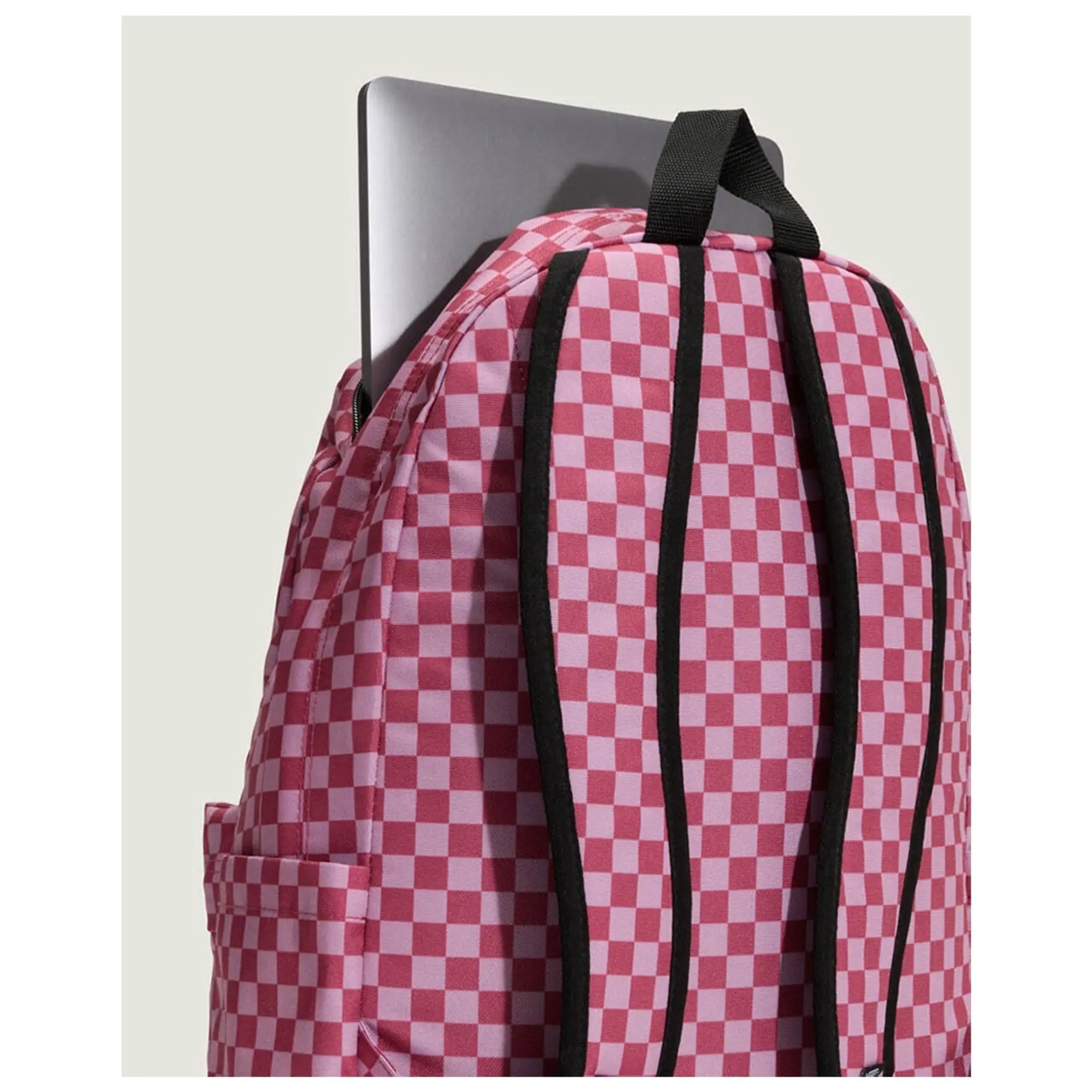 Vans - Old Skool Check Backpack, Man, Pink