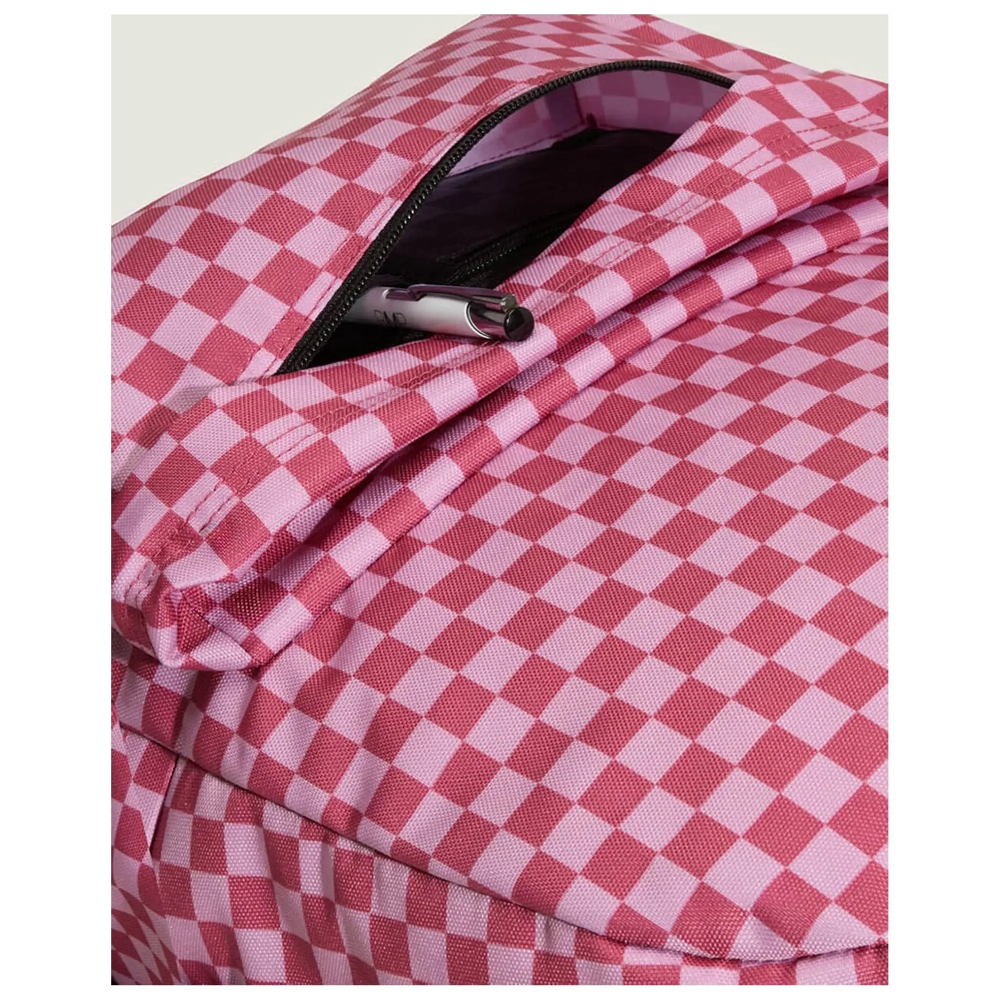 Vans - Old Skool Check Backpack, Man, Pink