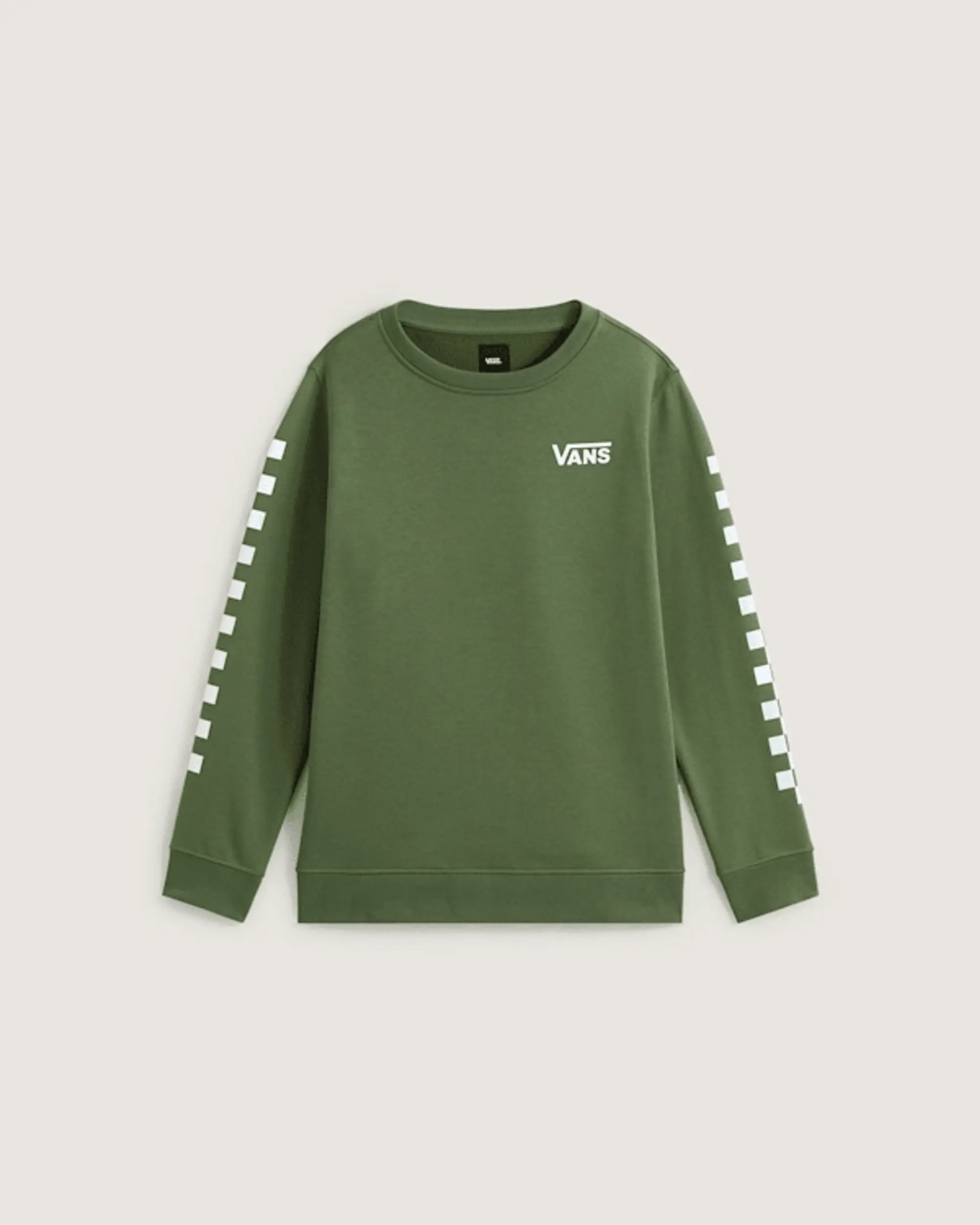 Vans - Kids Exposition Check Sweatshirt (8-14 Years), Green