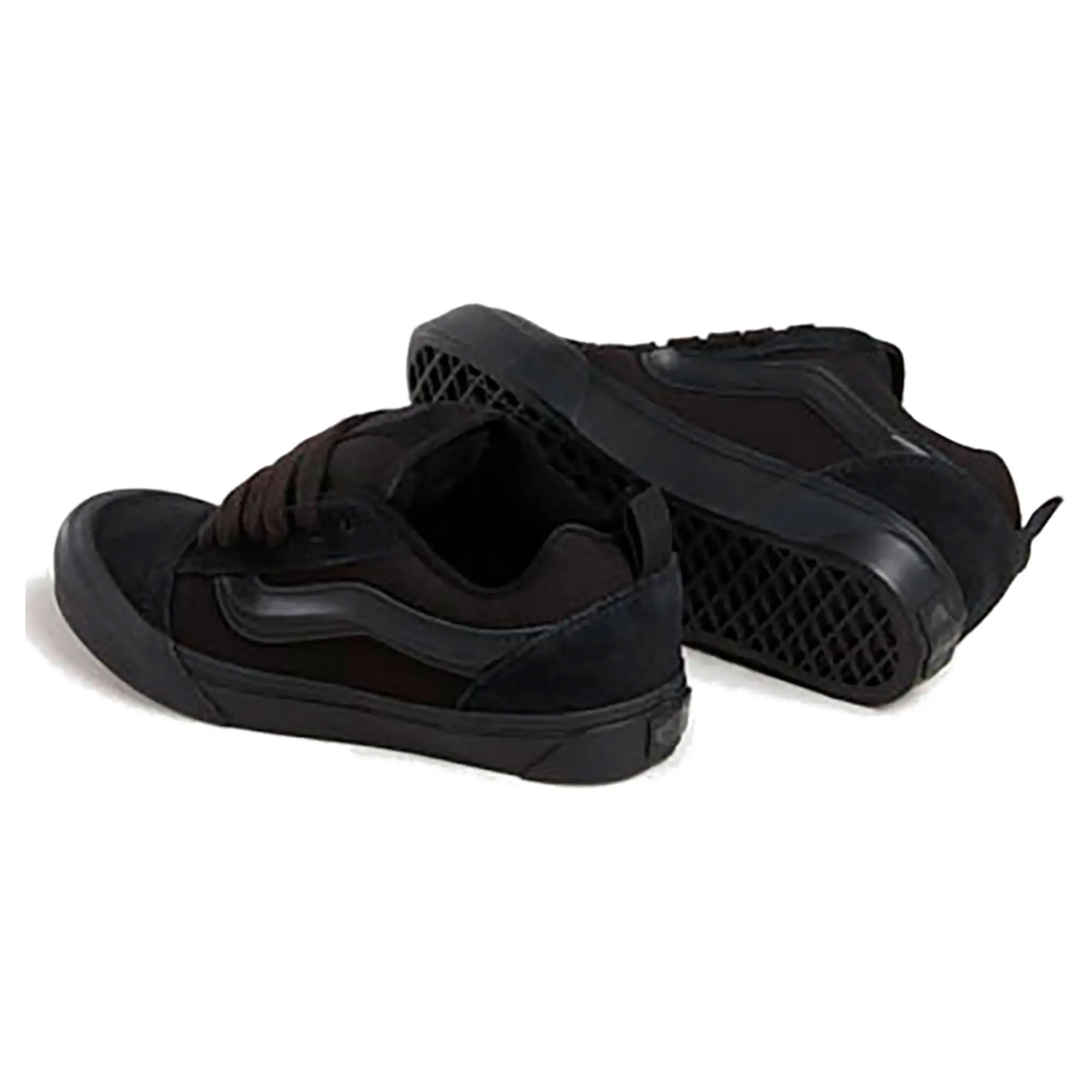 Vans - Kids Knu Skool Shoes (4-8 Years), Black