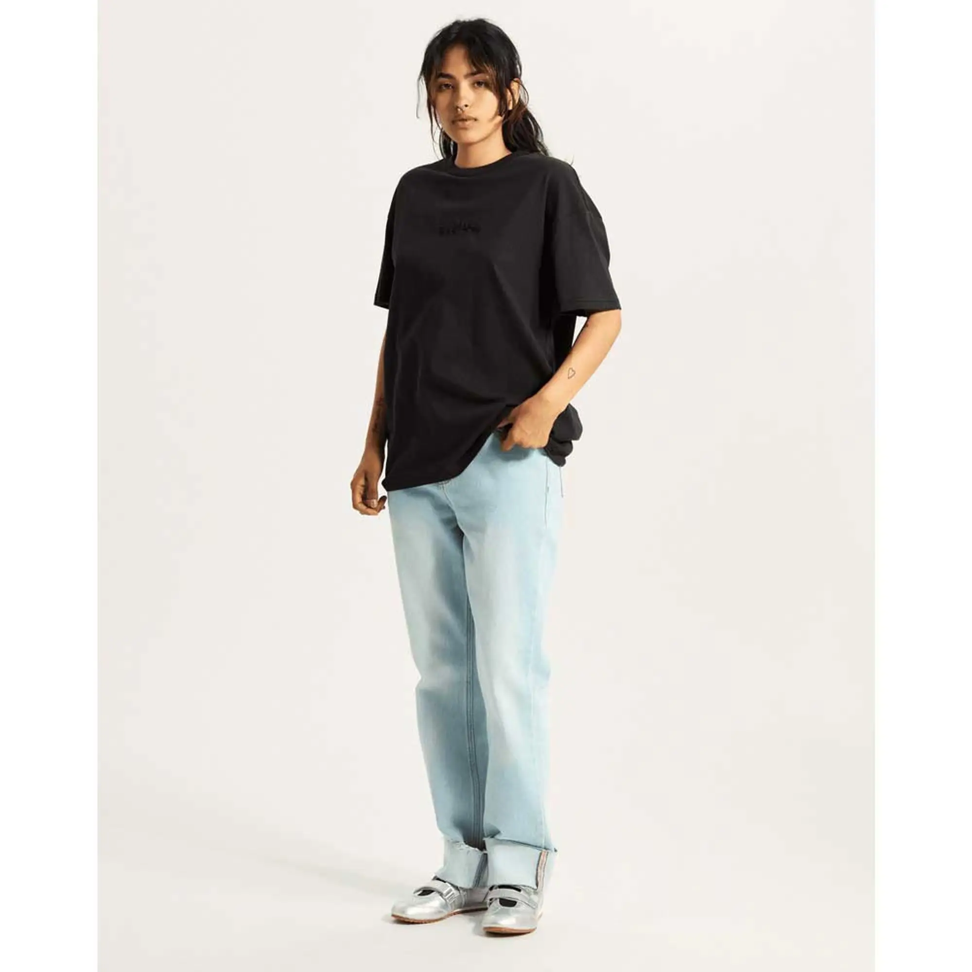 Vans - Essential T-Shirt, Woman, Black