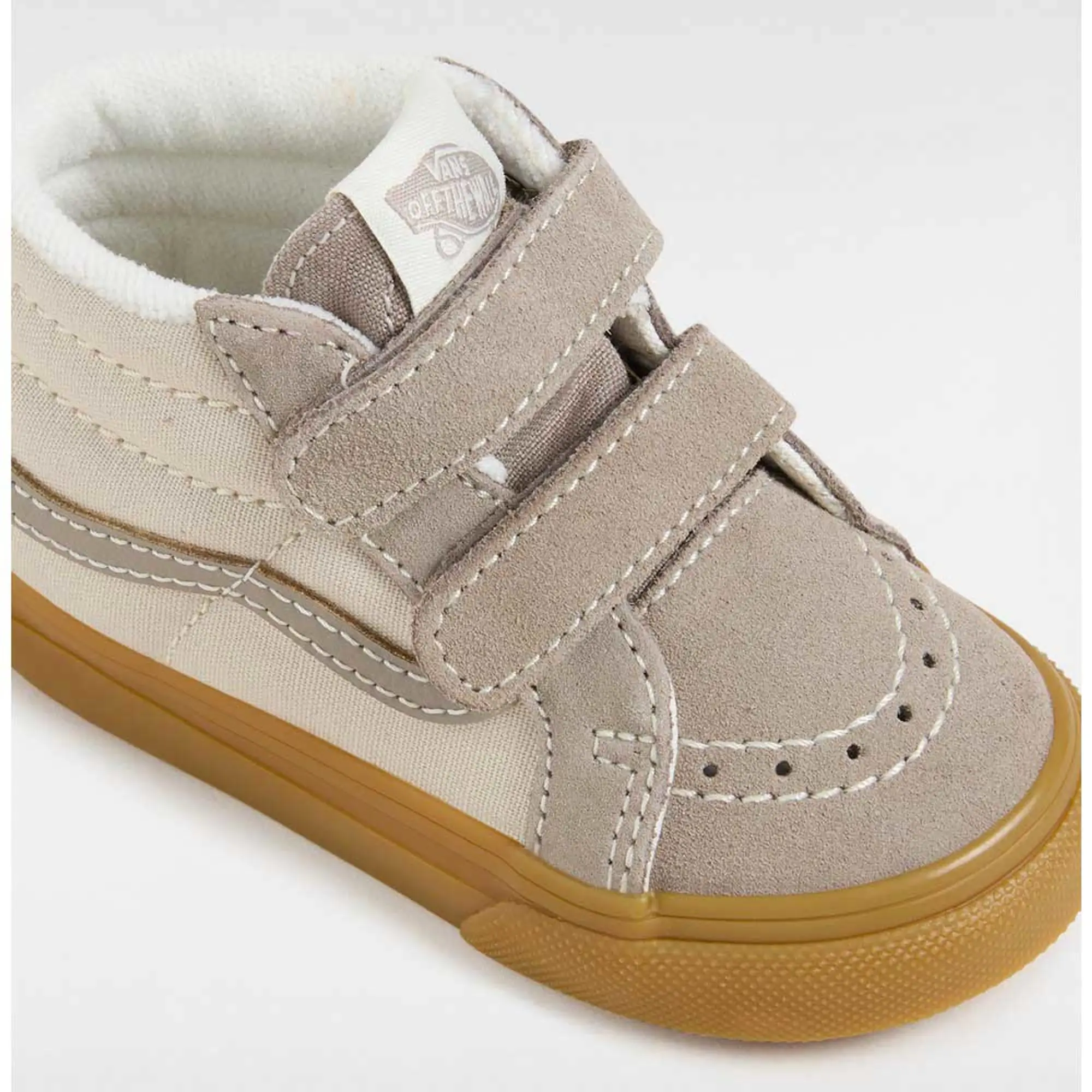 Vans - Toddler Sk8-Mid Shoes (1-4 Years), Grey