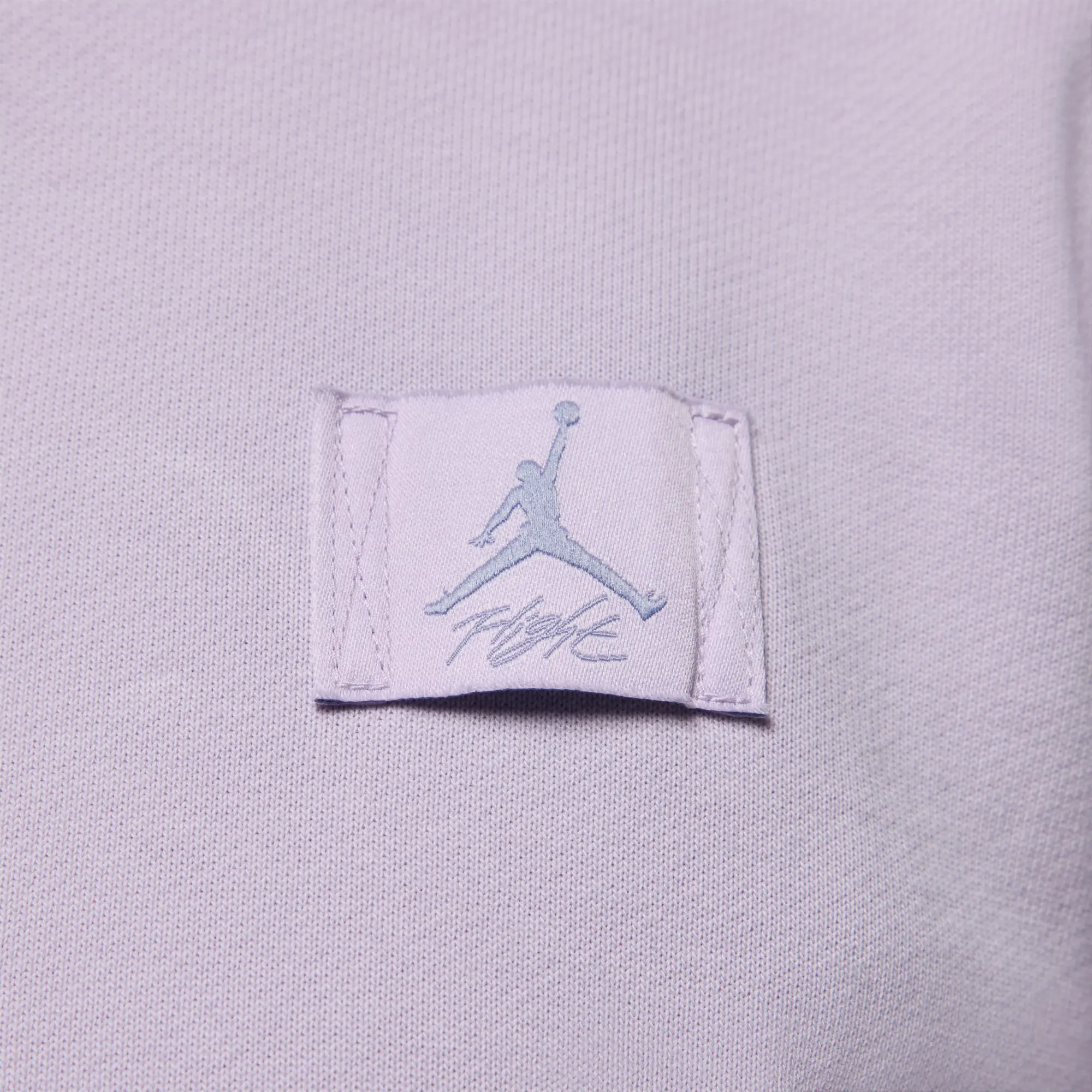 Nike Jordan Flight Fleece Women's French Terry Crew-Neck Sweatshirt - Purple - Cotton/Polyester