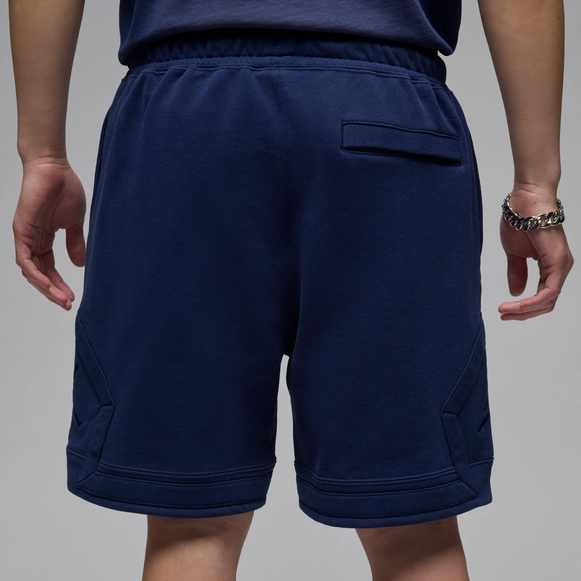 Nike Jordan Flight Fleece Men's Diamond Shorts - Blue - Cotton