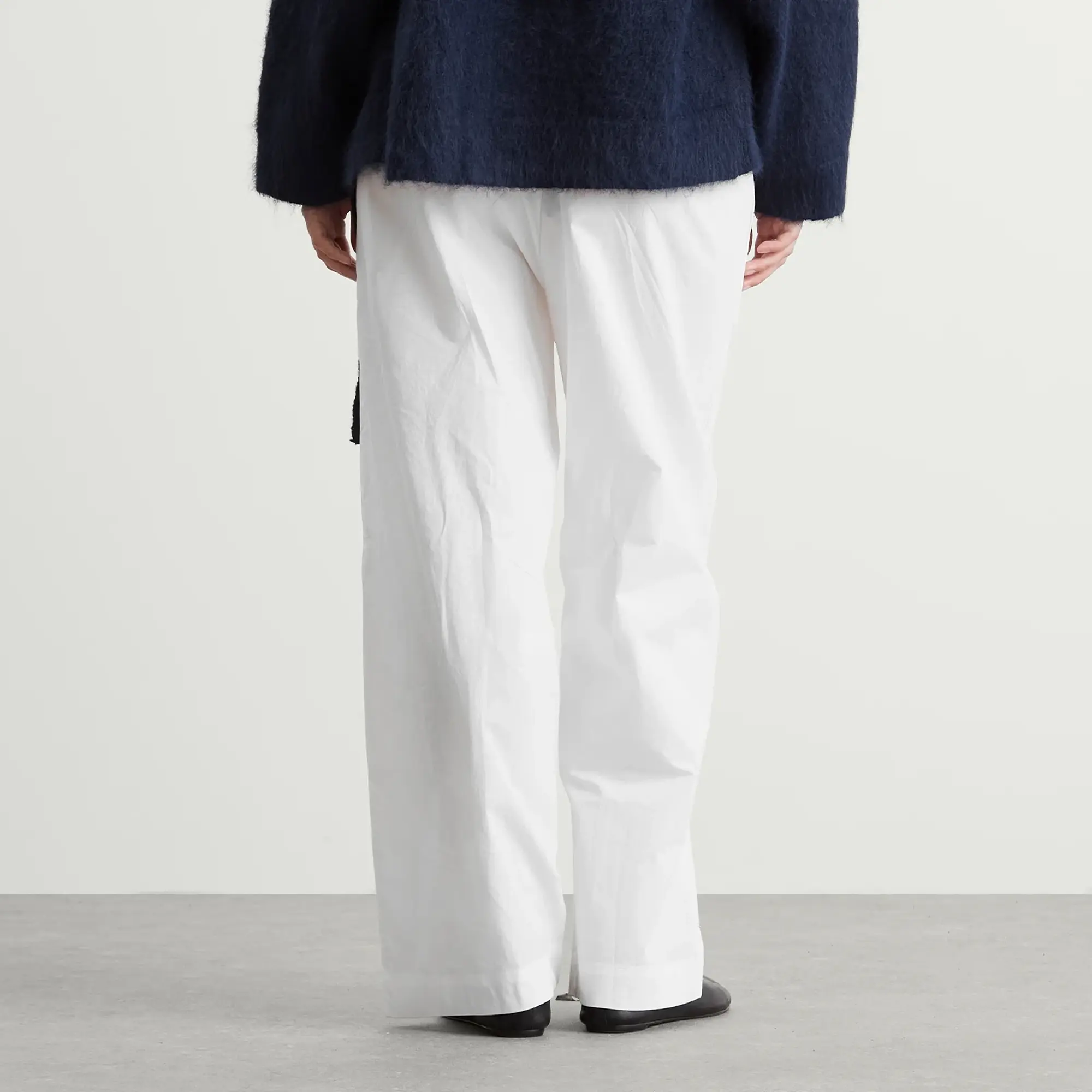 Deiji Studios Women's Ease Trousers White