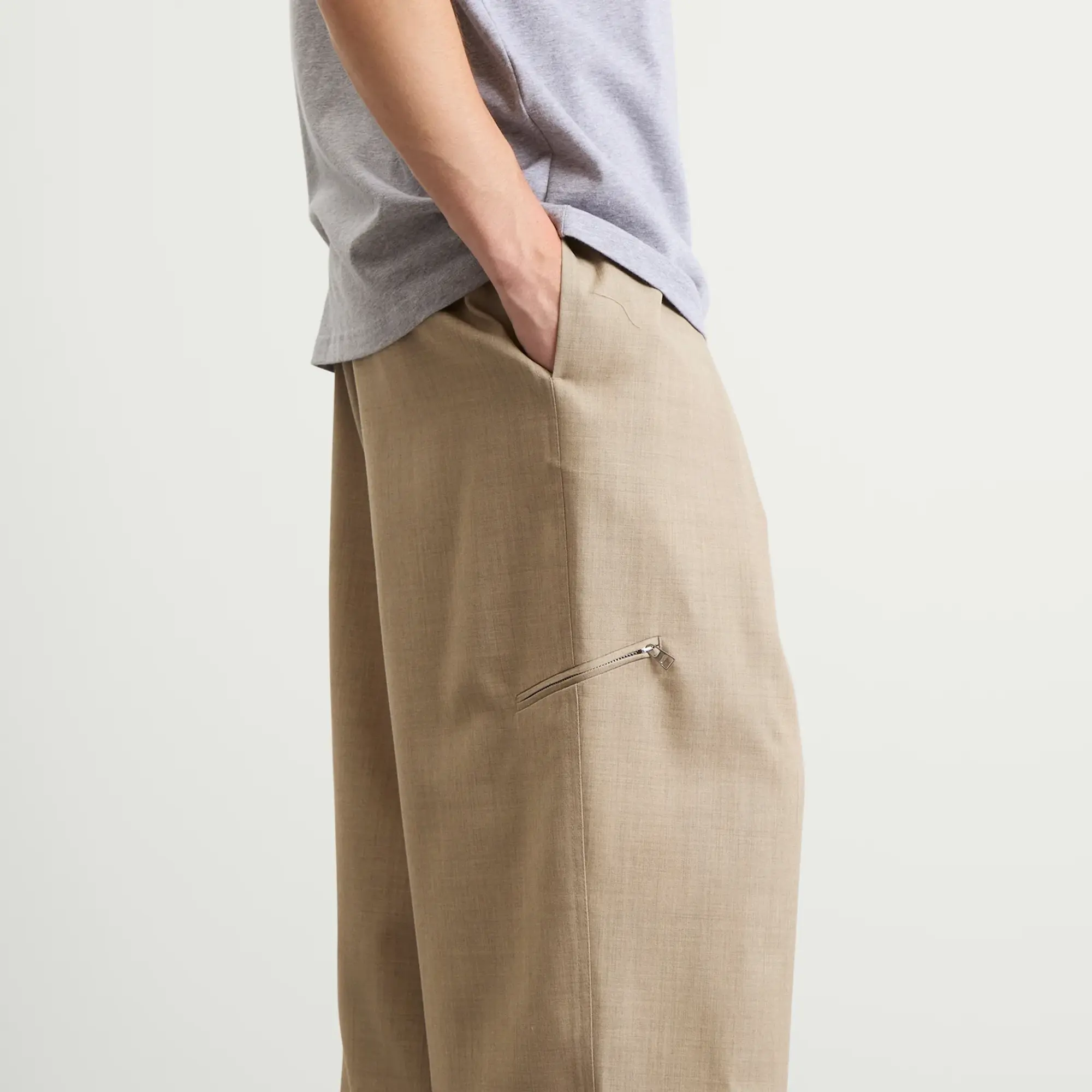 JW Anderson Men's Tailored Trousers Clay Melange