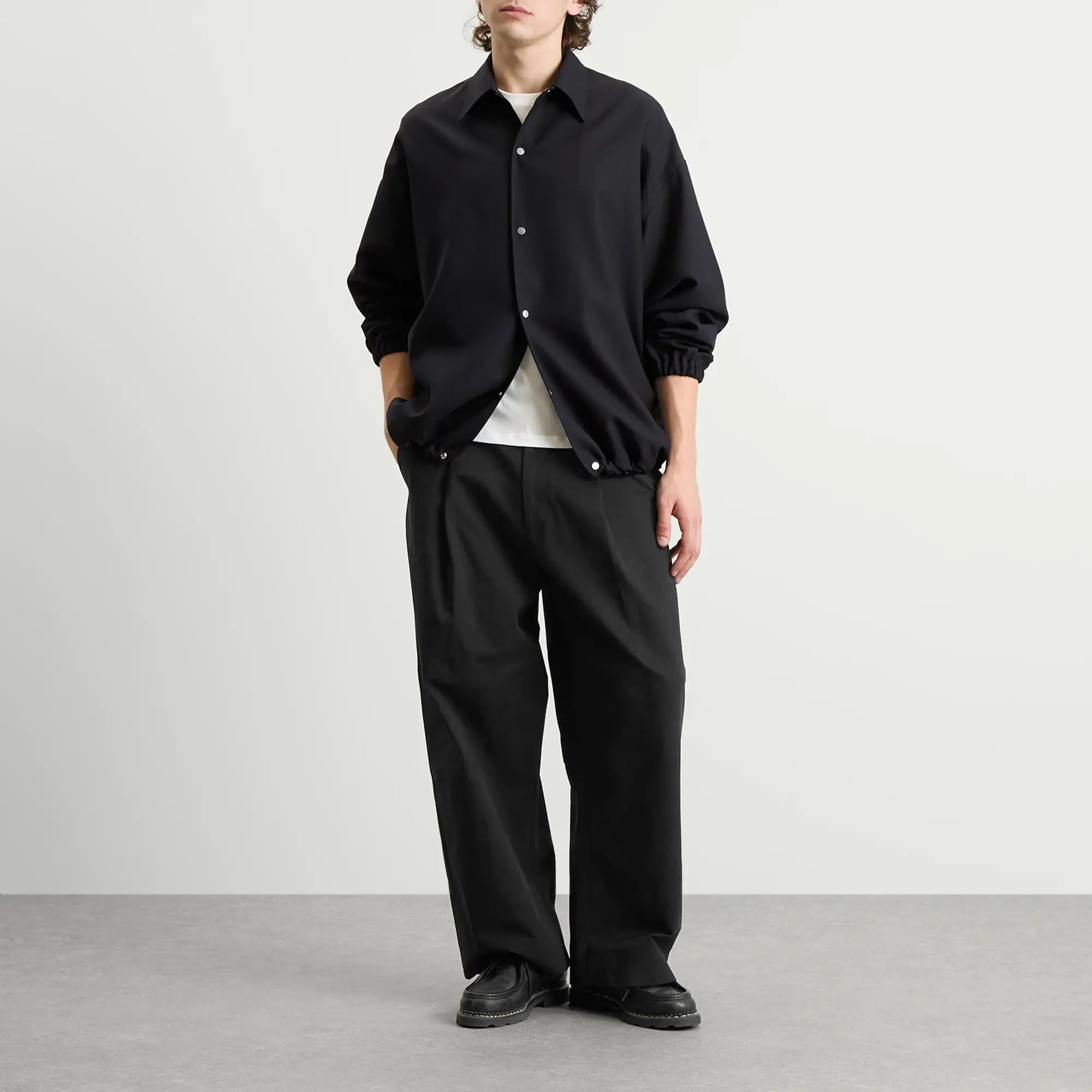 Studio Nicholson Men's Sorte Pant Black