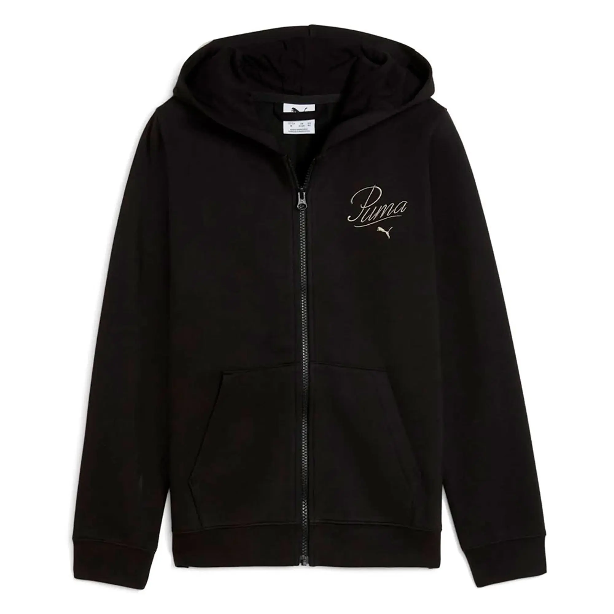 Puma Ess Script Full Zip Sweatshirt