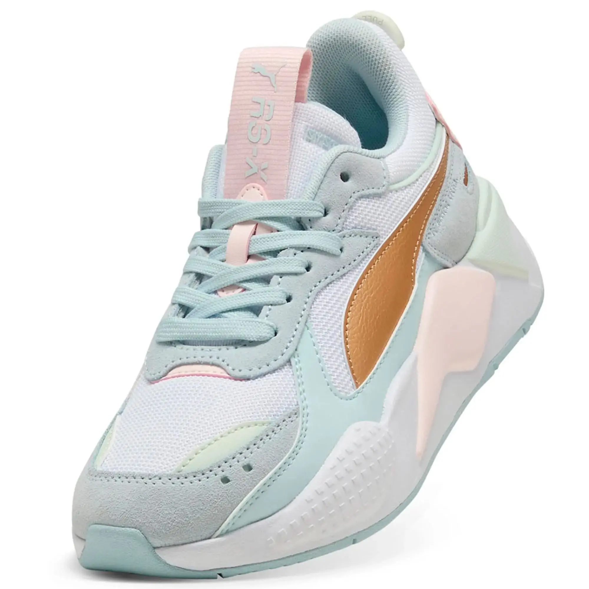 PUMA RS-X Metallic Sneakers Youth, White/Sea Glass