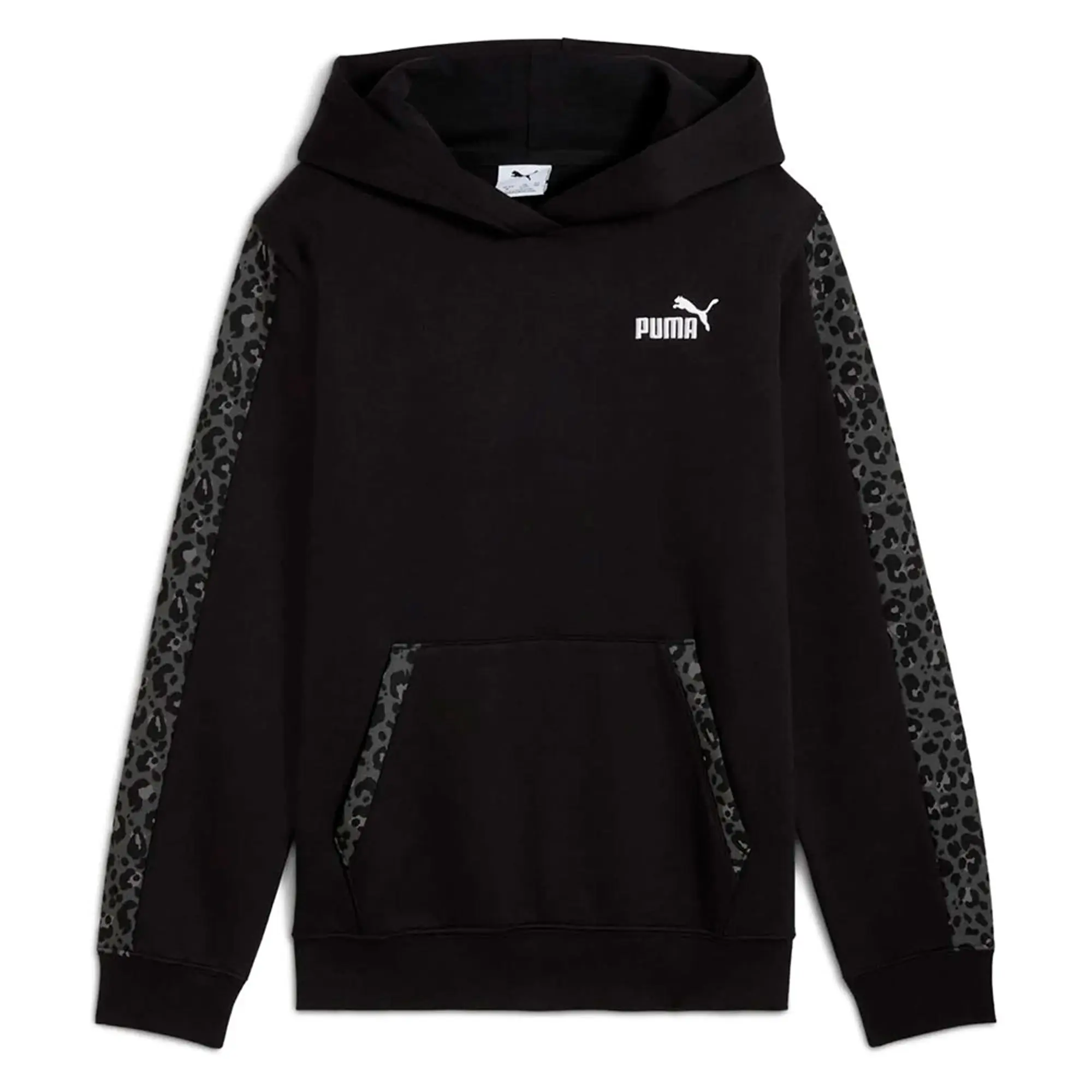 PUMA Essentials Graphic Animal Hoodie Youth, Black