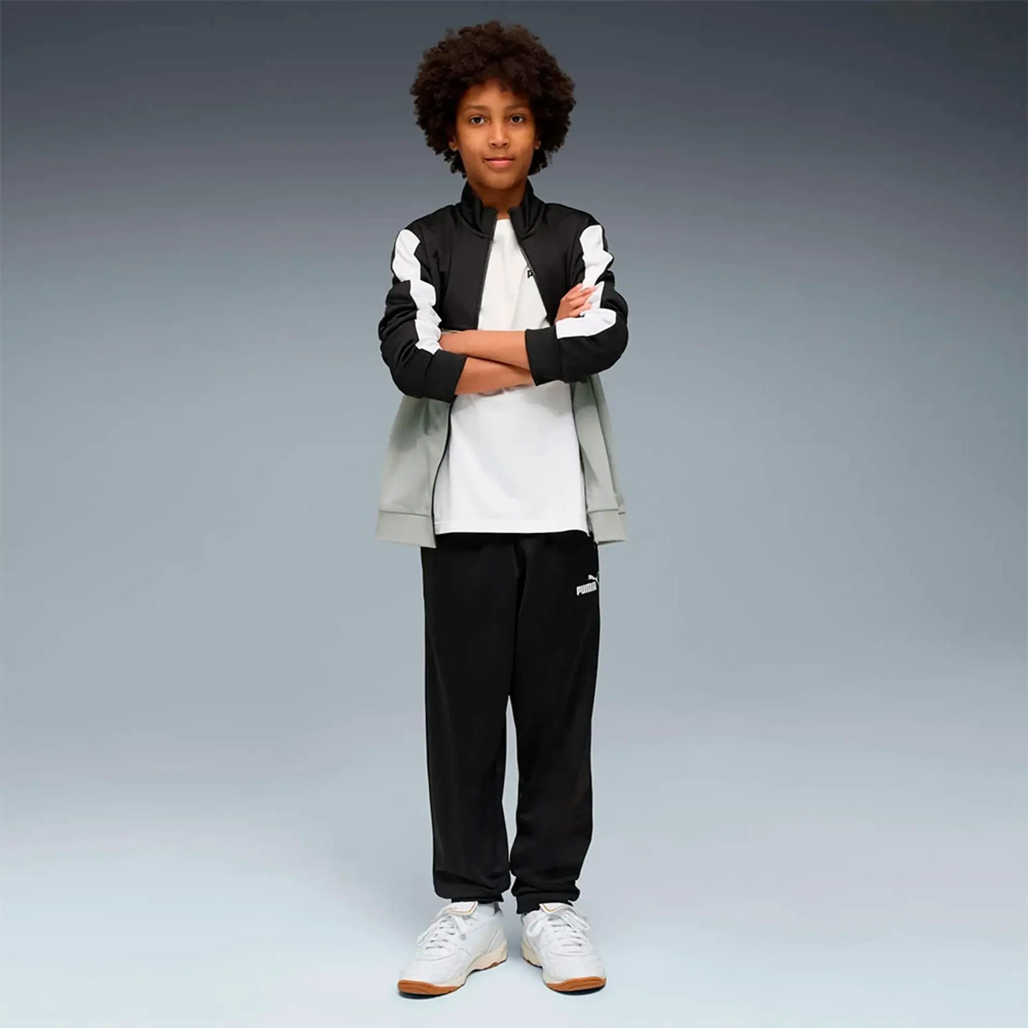 PUMA Sport Poly Suit Youth, Black