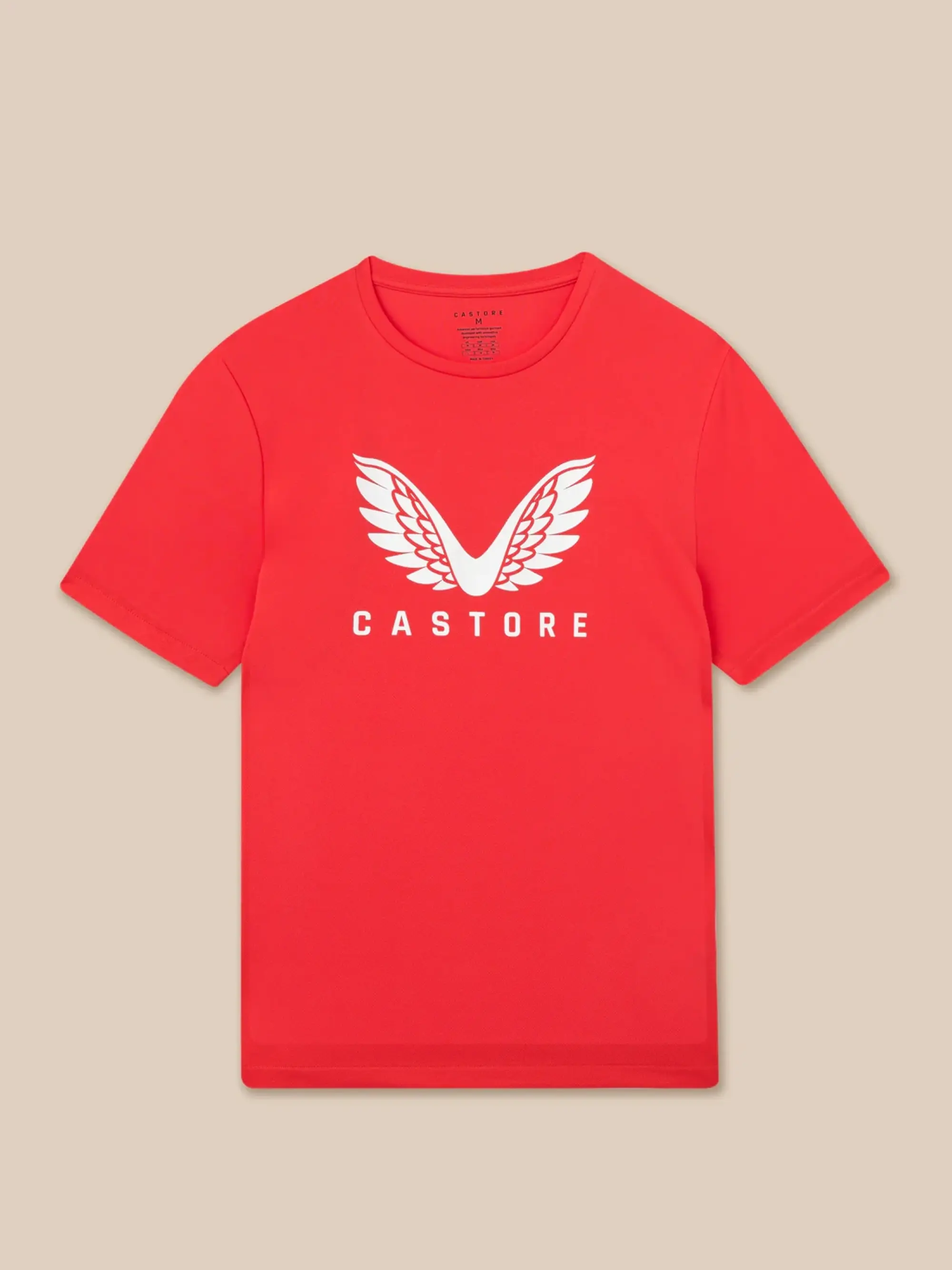 Castore Graphic Training T-shirt - Poppy Red