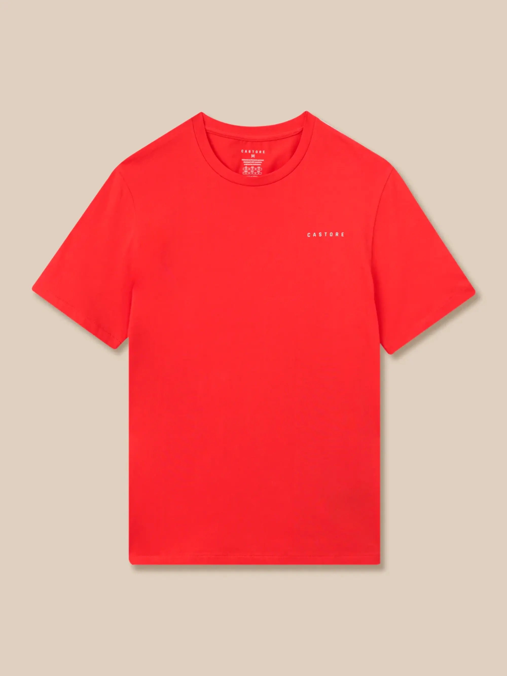 Castore Graphic Training T-shirt - Poppy Red
