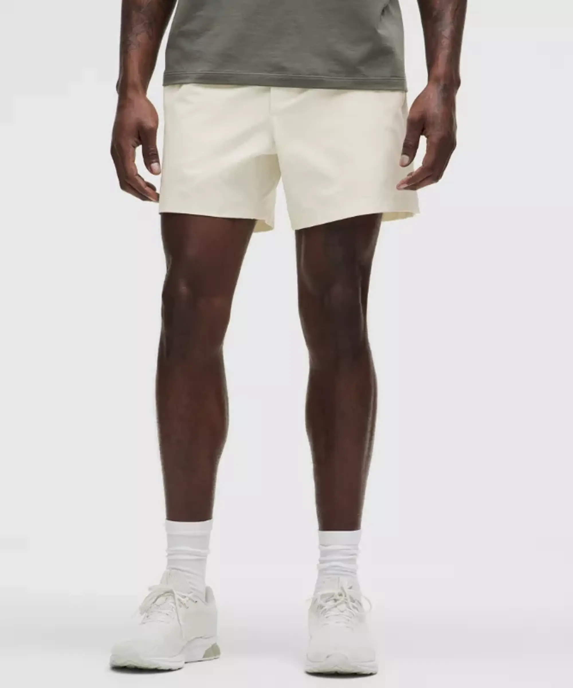 lululemon – Men's Zeroed In Linerless Shorts – 5" – Color White – Size L